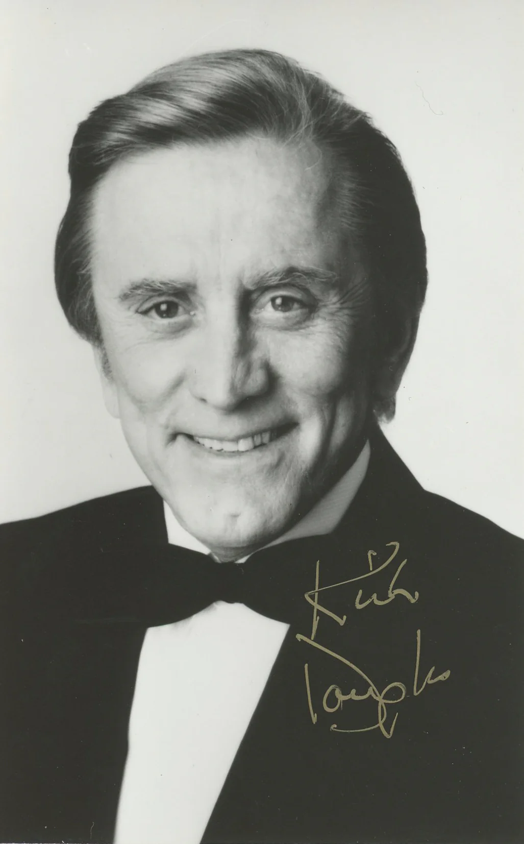 Kirk Douglas Spartacus Authentic Signed 3.5x5.5 Black & White Photo BAS #BL76420 - Image 2
