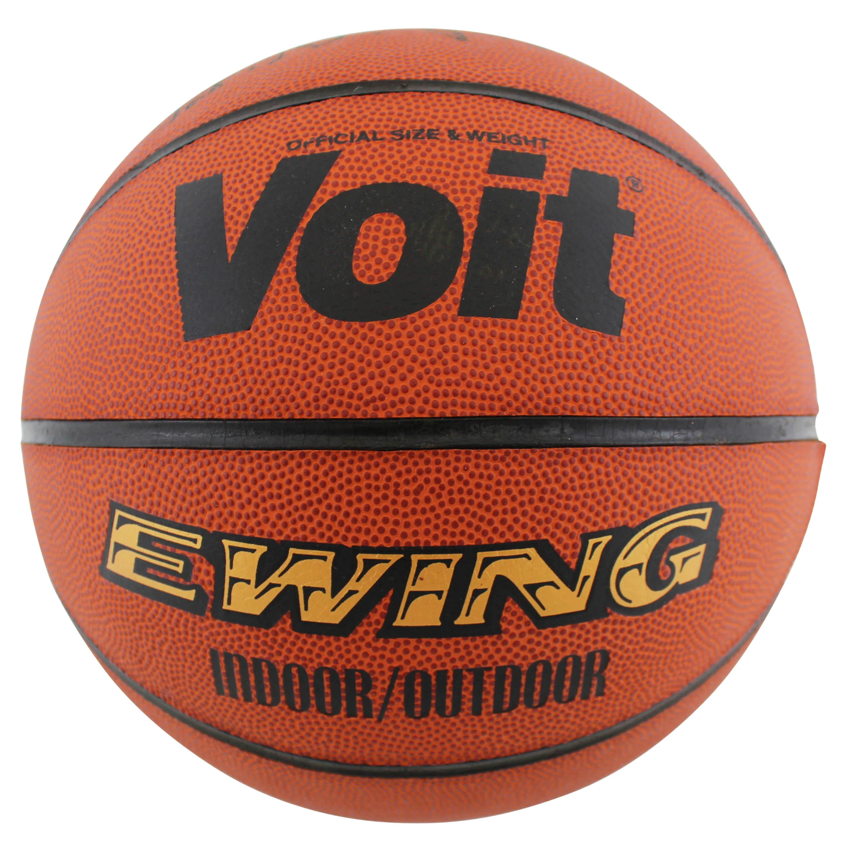 Knicks Patrick Ewing Authentic Signed Voit Basketball Autographed BAS #BG82334 - Image 3