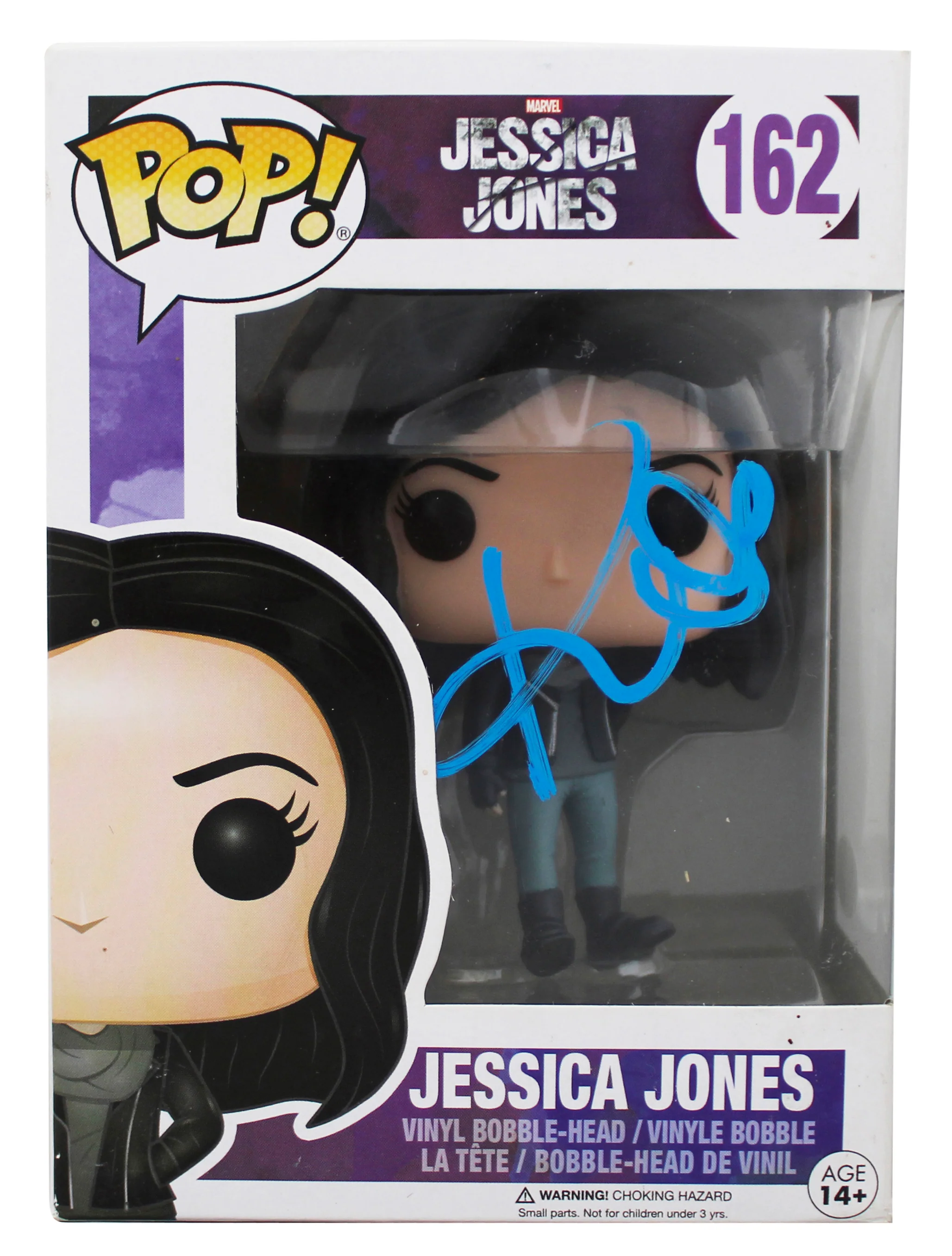 Krysten Ritter Jessica Jones Signed #162 Funko Pop Vinyl Figure JSA #CE80218 - Image 2