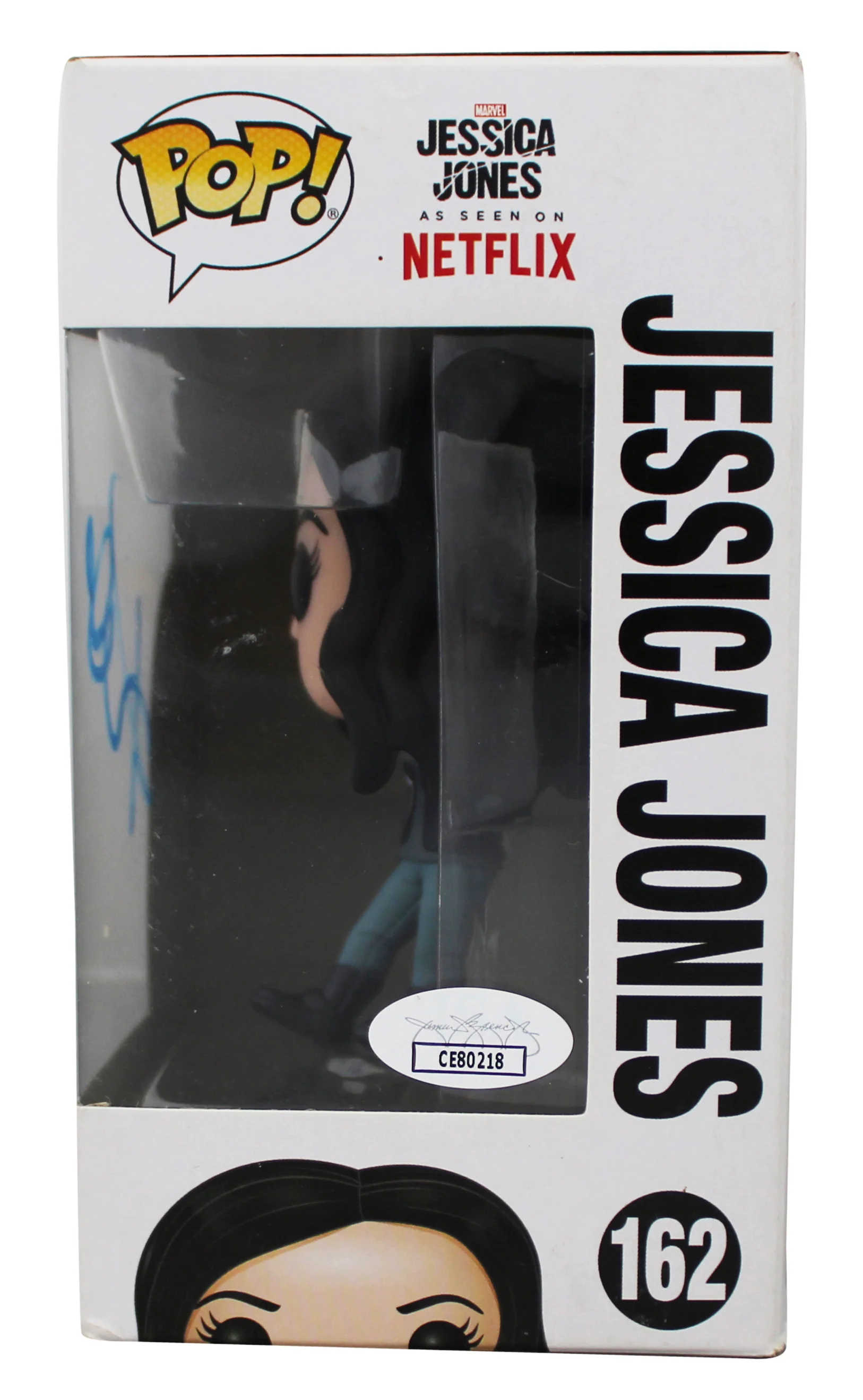 Krysten Ritter Jessica Jones Signed #162 Funko Pop Vinyl Figure JSA #CE80218 - Image 4