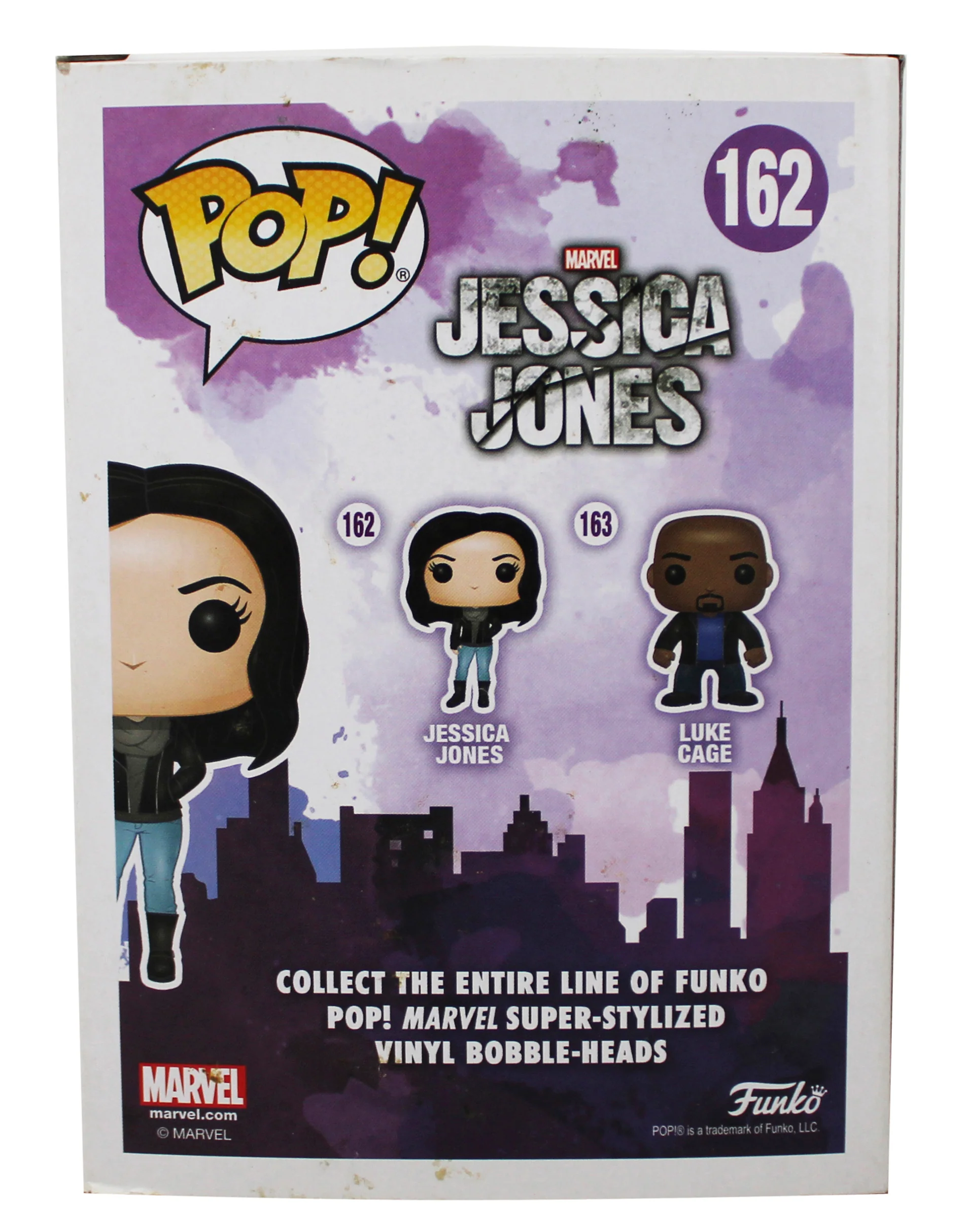 Krysten Ritter Jessica Jones Signed #162 Funko Pop Vinyl Figure JSA #CE80218 - Image 5