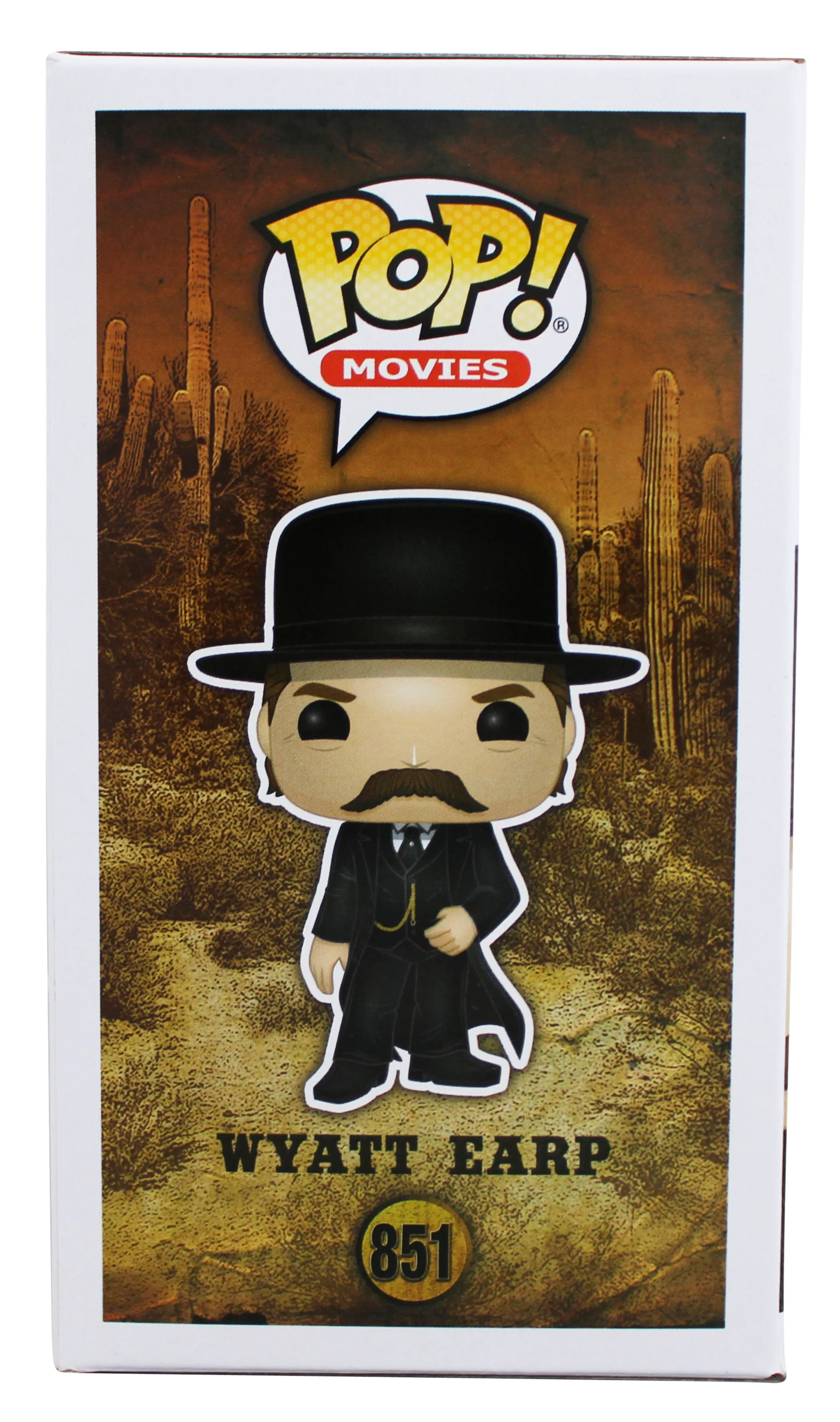 Kurt Russell Tombstone Signed Wyatt Earp #851 Funko Pop Figure BAS #BS73867 - Image 6