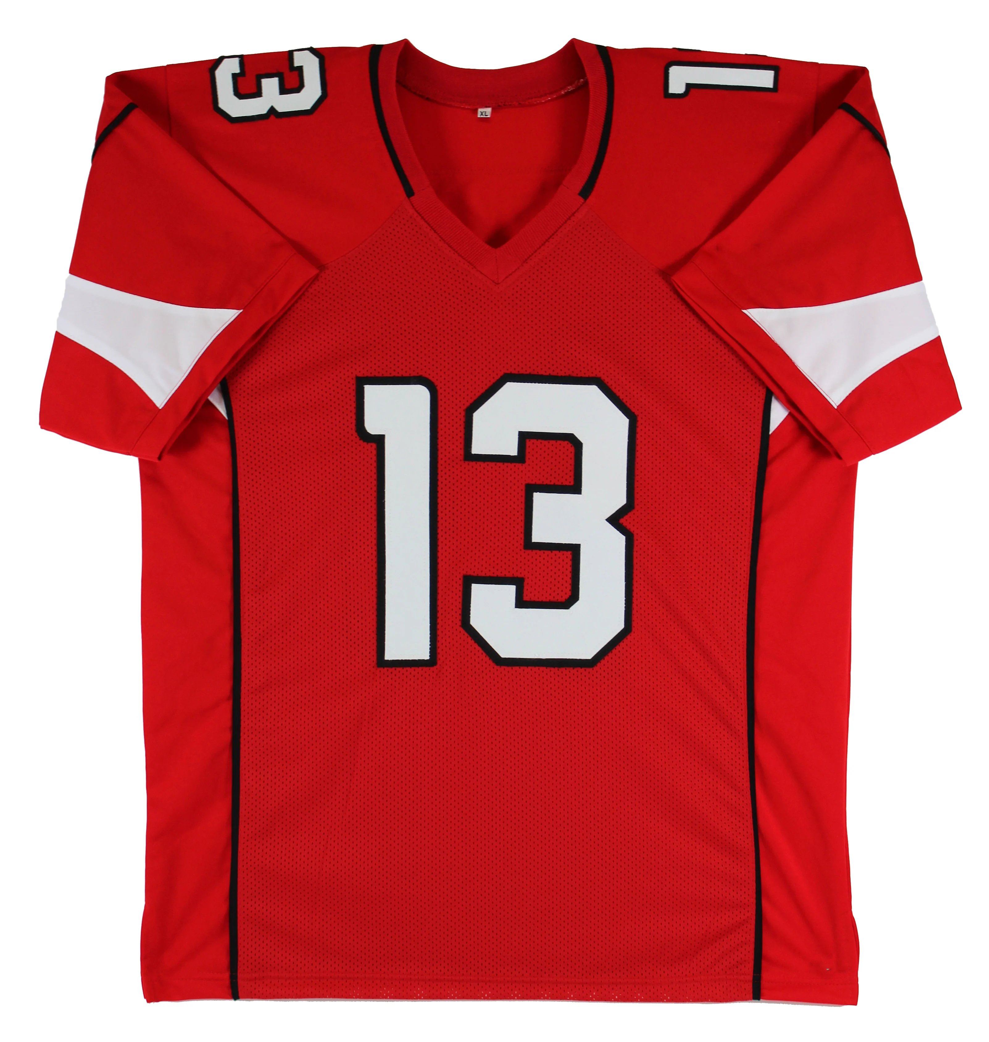 Kurt Warner Authentic Signed Red Pro Style Jersey Autographed BAS Witnessed - Image 4