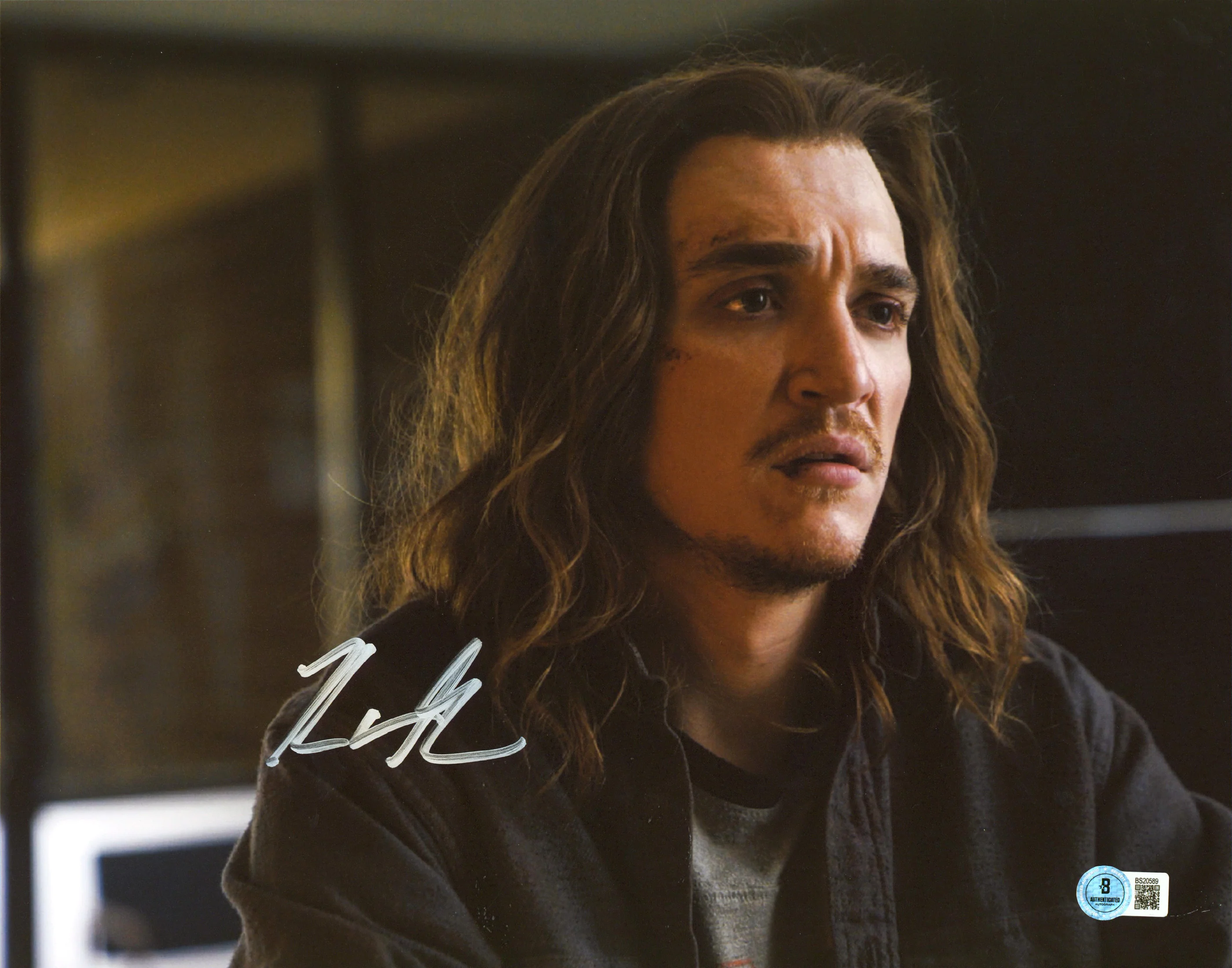 Kyle Gallner Interrogation Authentic Signed 11x14 Horizontal Photo BAS #BS20589
