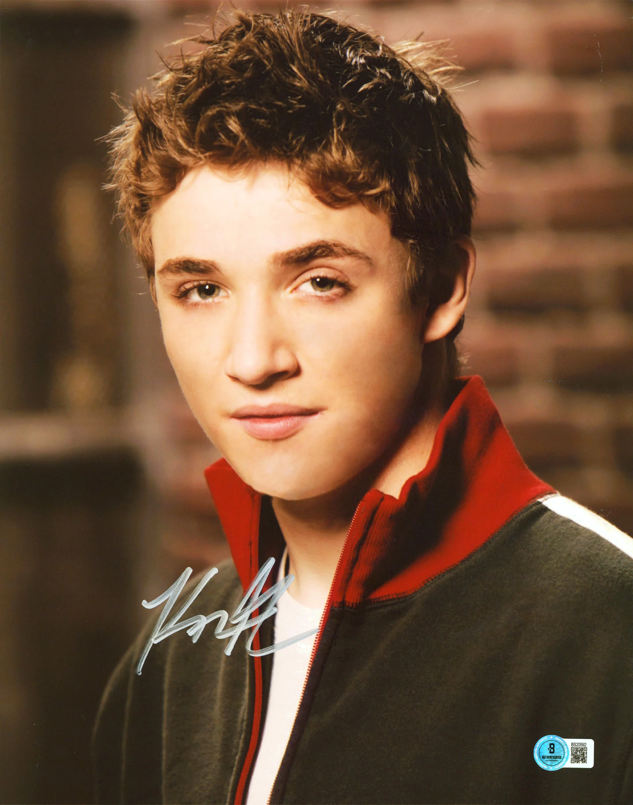 Kyle Gallner Interrogation Authentic Signed 11x14 Vertical Photo BAS #BS20591 - Image 2