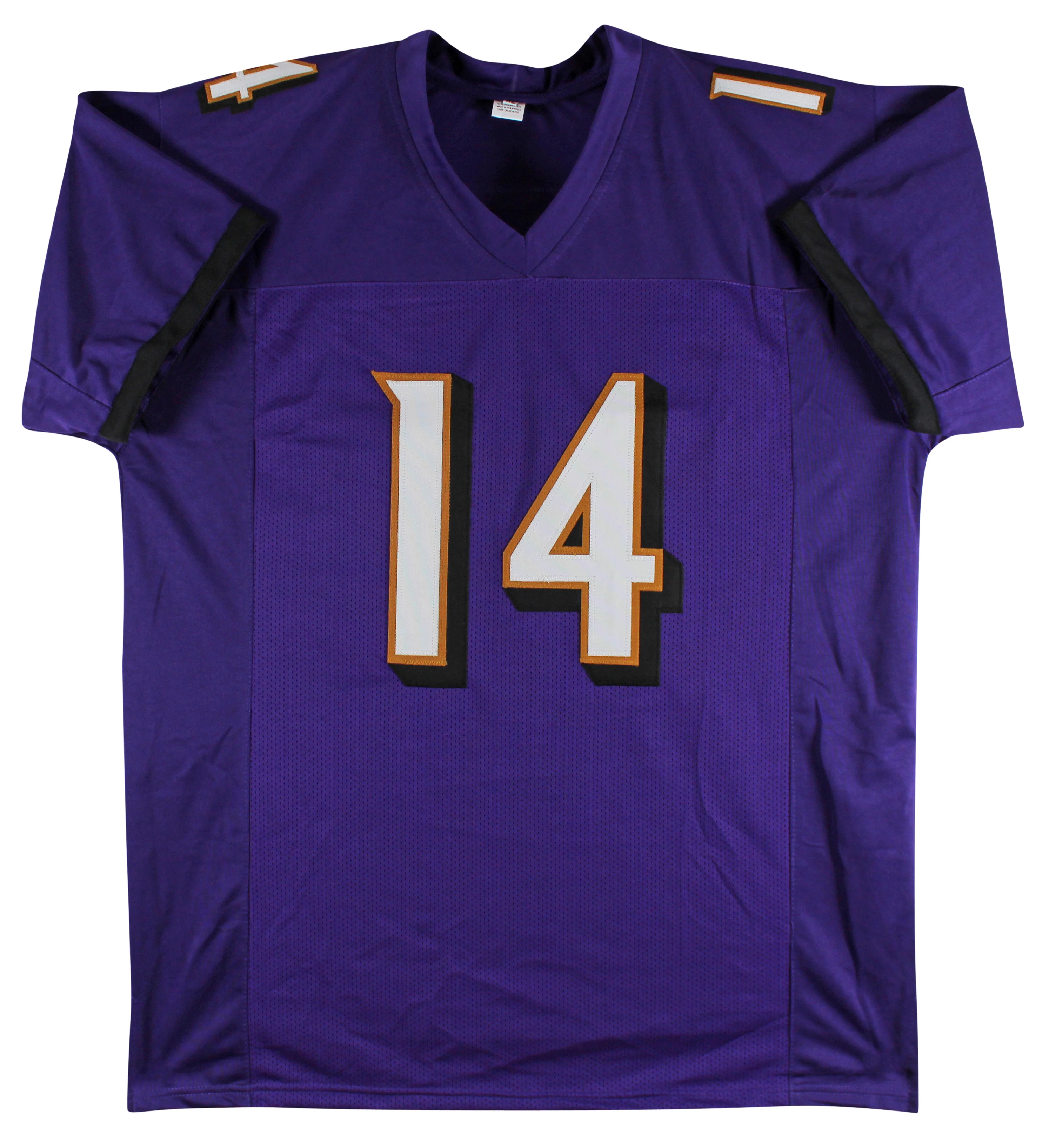 Kyle Hamilton Authentic Signed Purple Pro Style Jersey Autographed BAS Witnessed - Image 4