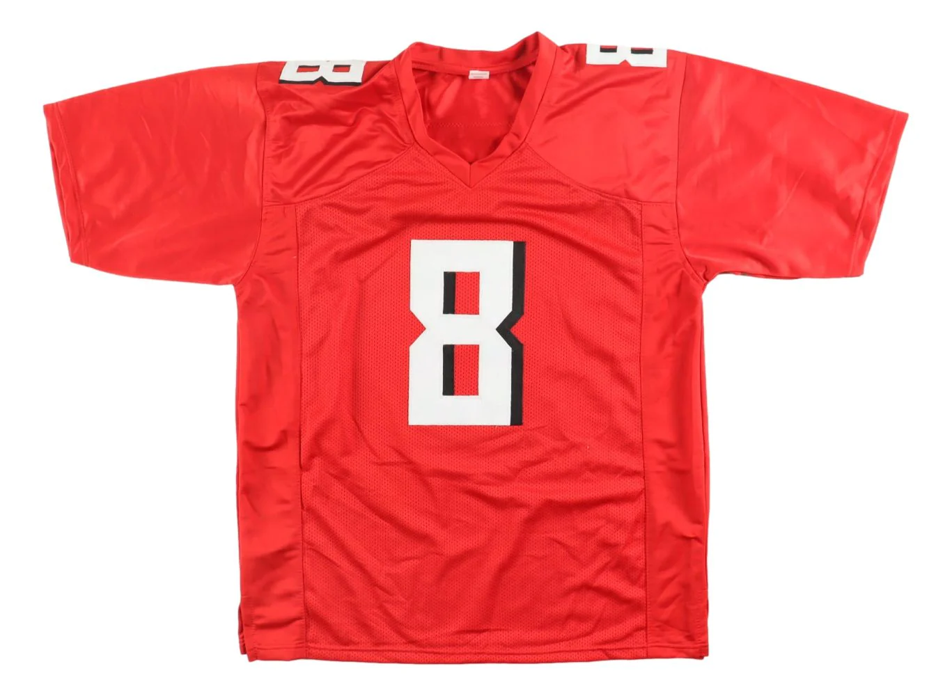 Kyle Pitts Atlanta Signed Red Football Jersey BAS - Image 3