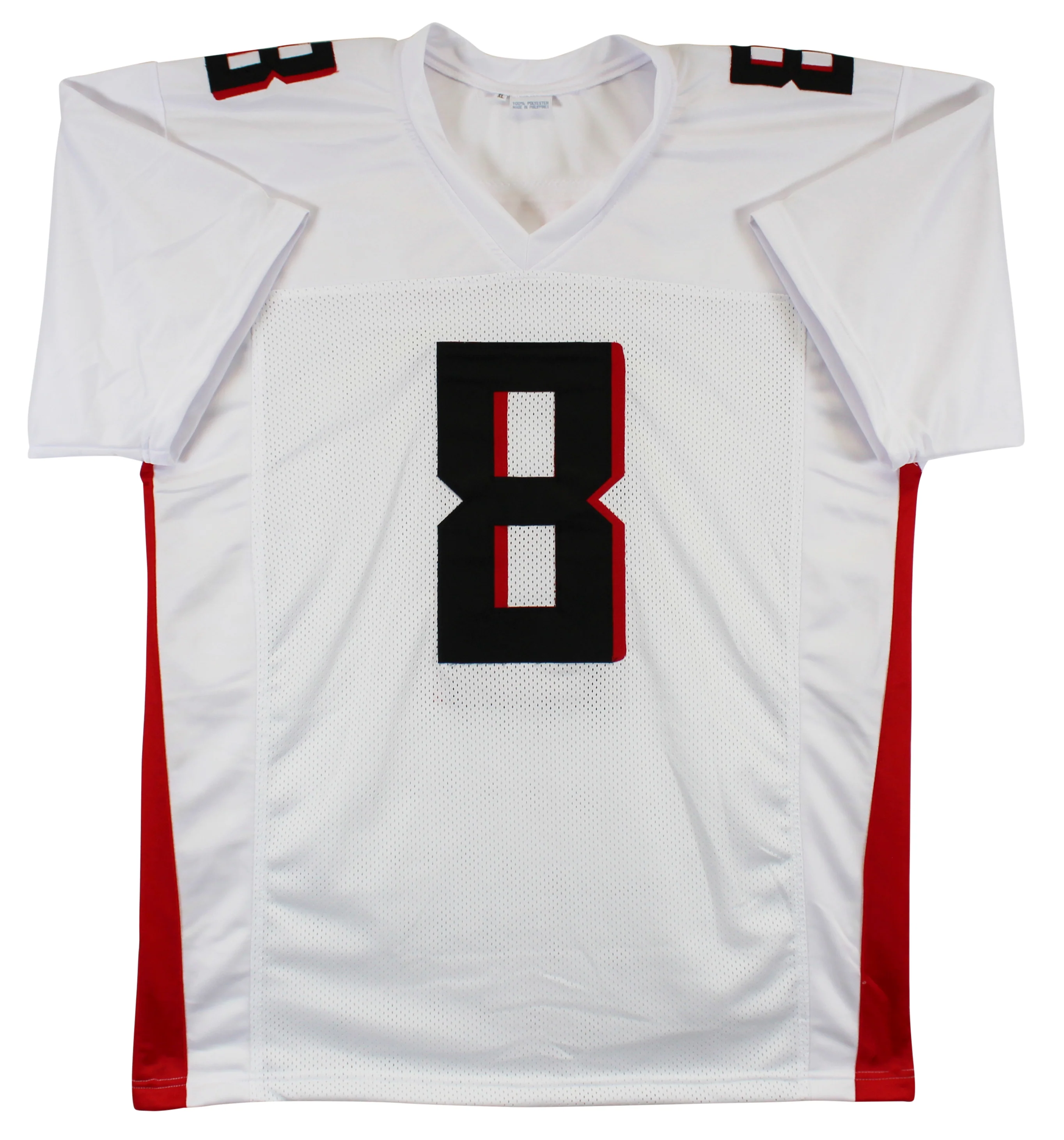 Kyle Pitts Authentic Signed White Pro Style Jersey Autographed BAS Witnessed - Image 4