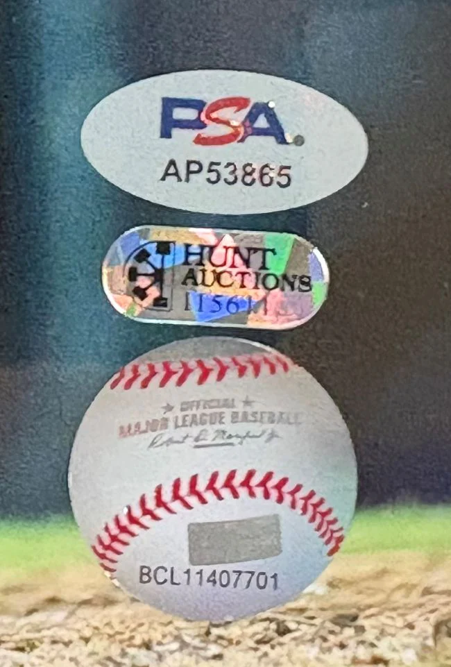 Kyle Schwarber Signed Framed 16x20 Philles City Connect Photo PSA/DNA - Image 2