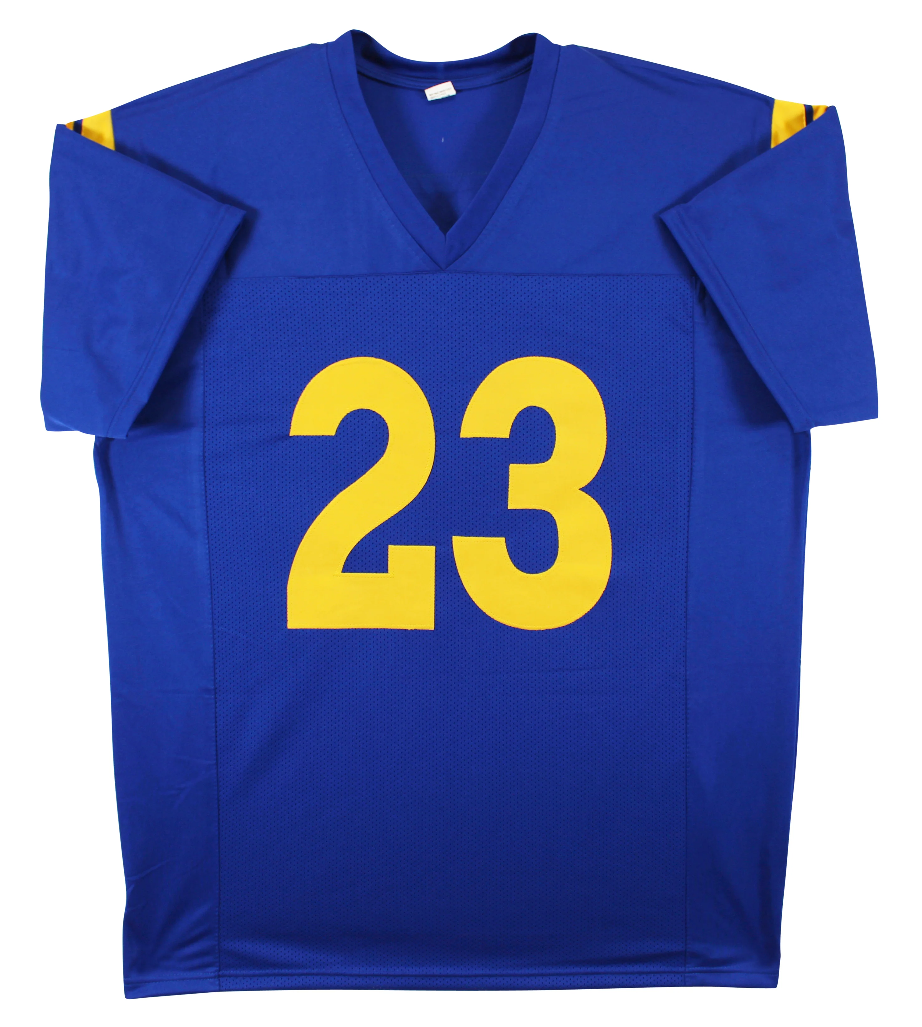Kyren Williams Authentic Signed Blue Pro Style Jersey Autographed BAS - Image 4