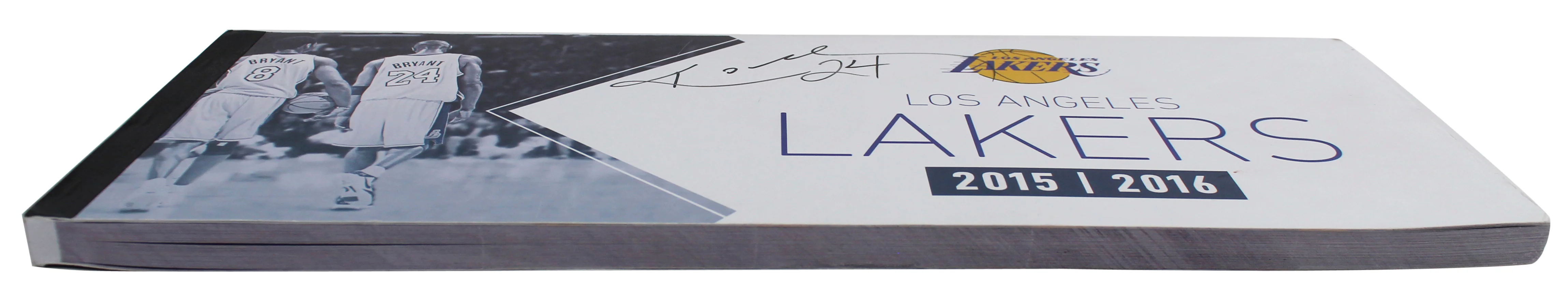 Lakers Kobe Bryant Signed 2015-16 Final Season Season Ticket Holder Book BAS - Image 4