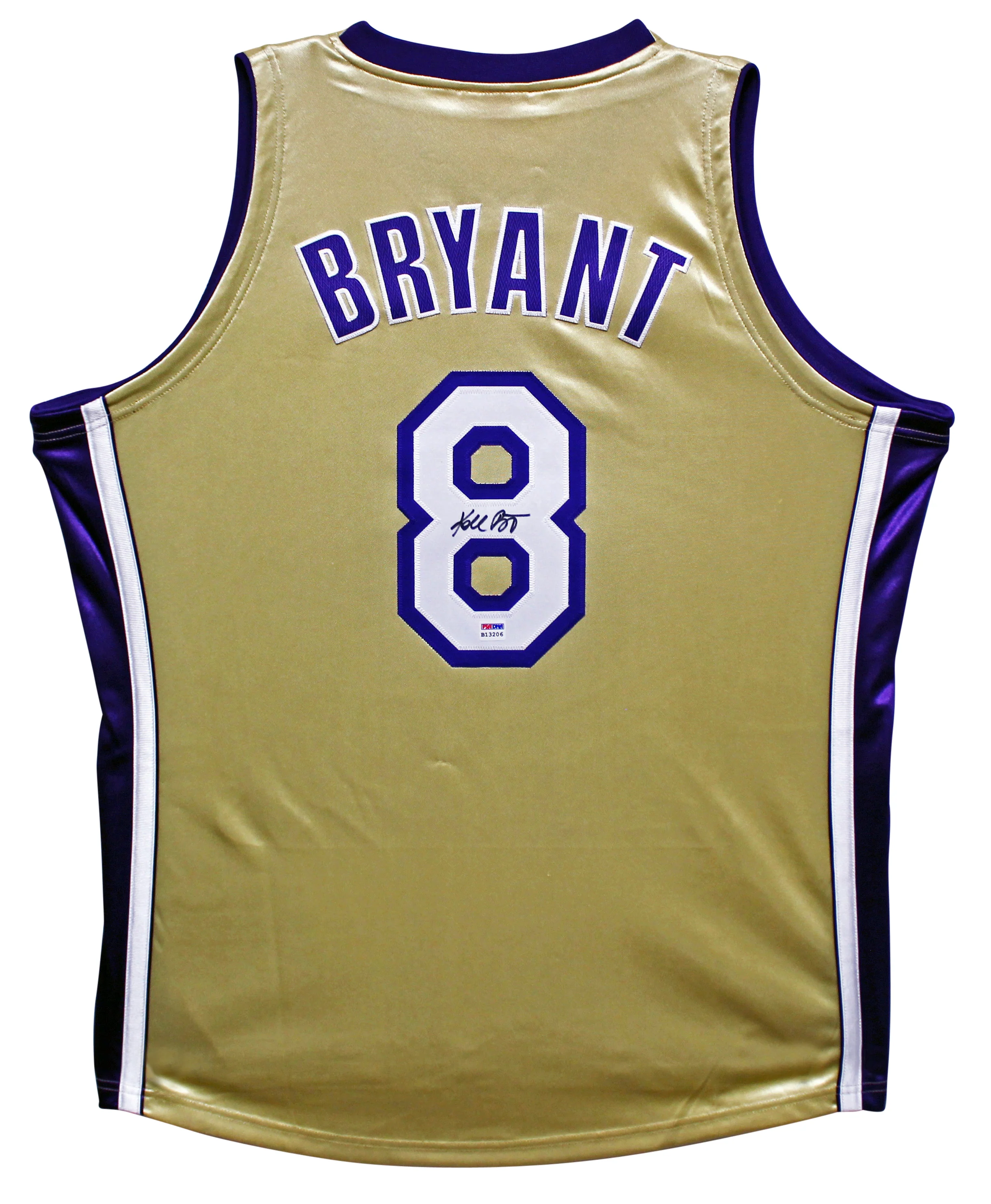 Lakers Kobe Bryant Signed M&N 1996-16 Black Mamba HOF HWC Jersey PSA/DNA #B13206 - Image 3