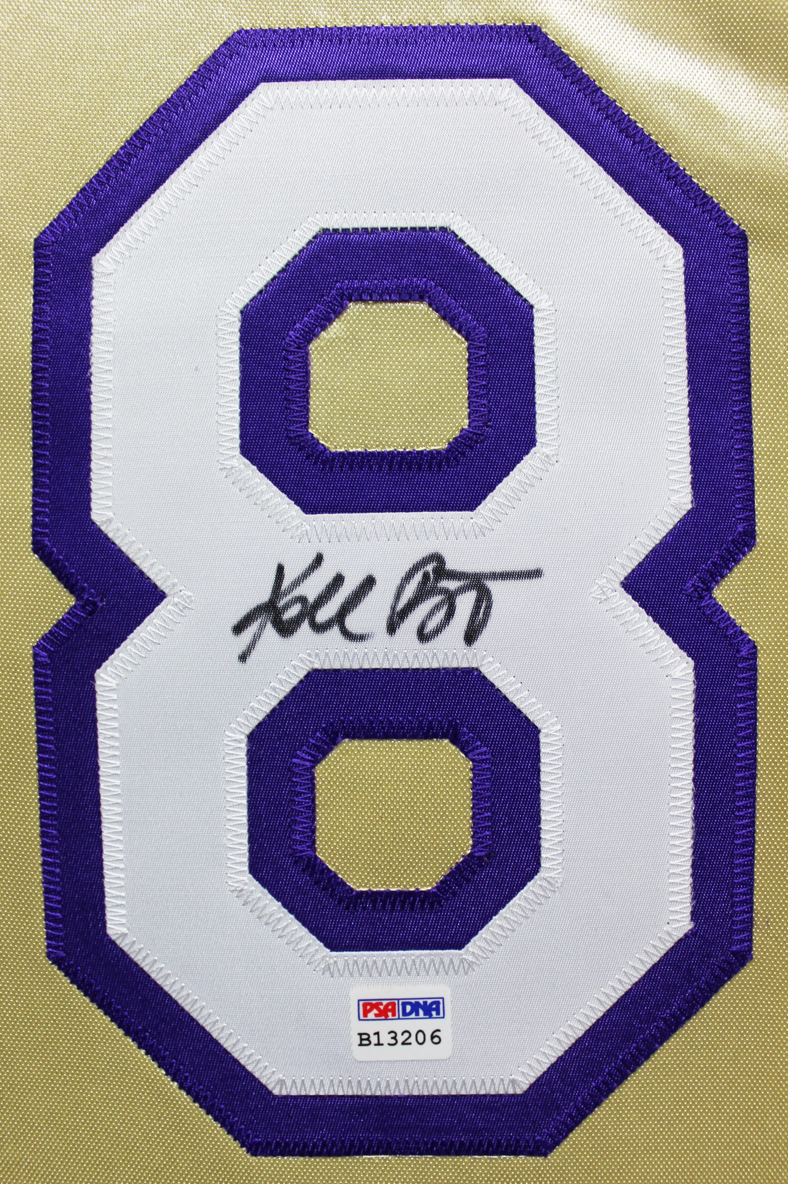 Lakers Kobe Bryant Signed M&N 1996-16 Black Mamba HOF HWC Jersey PSA/DNA #B13206 - Image 4