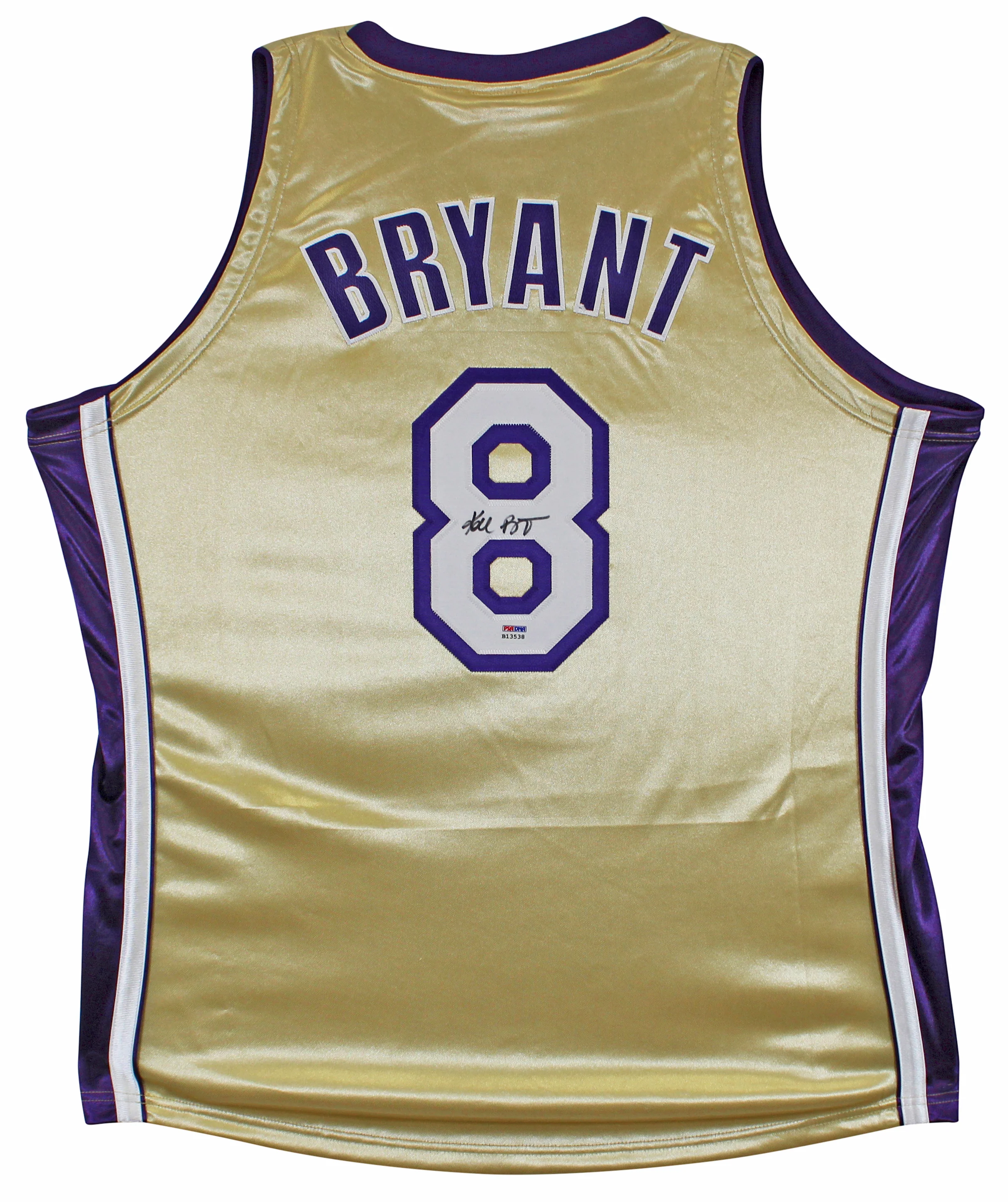 Lakers Kobe Bryant Signed M&N 1996-16 Black Mamba HOF HWC Jersey PSA/DNA #B13538 - Image 3