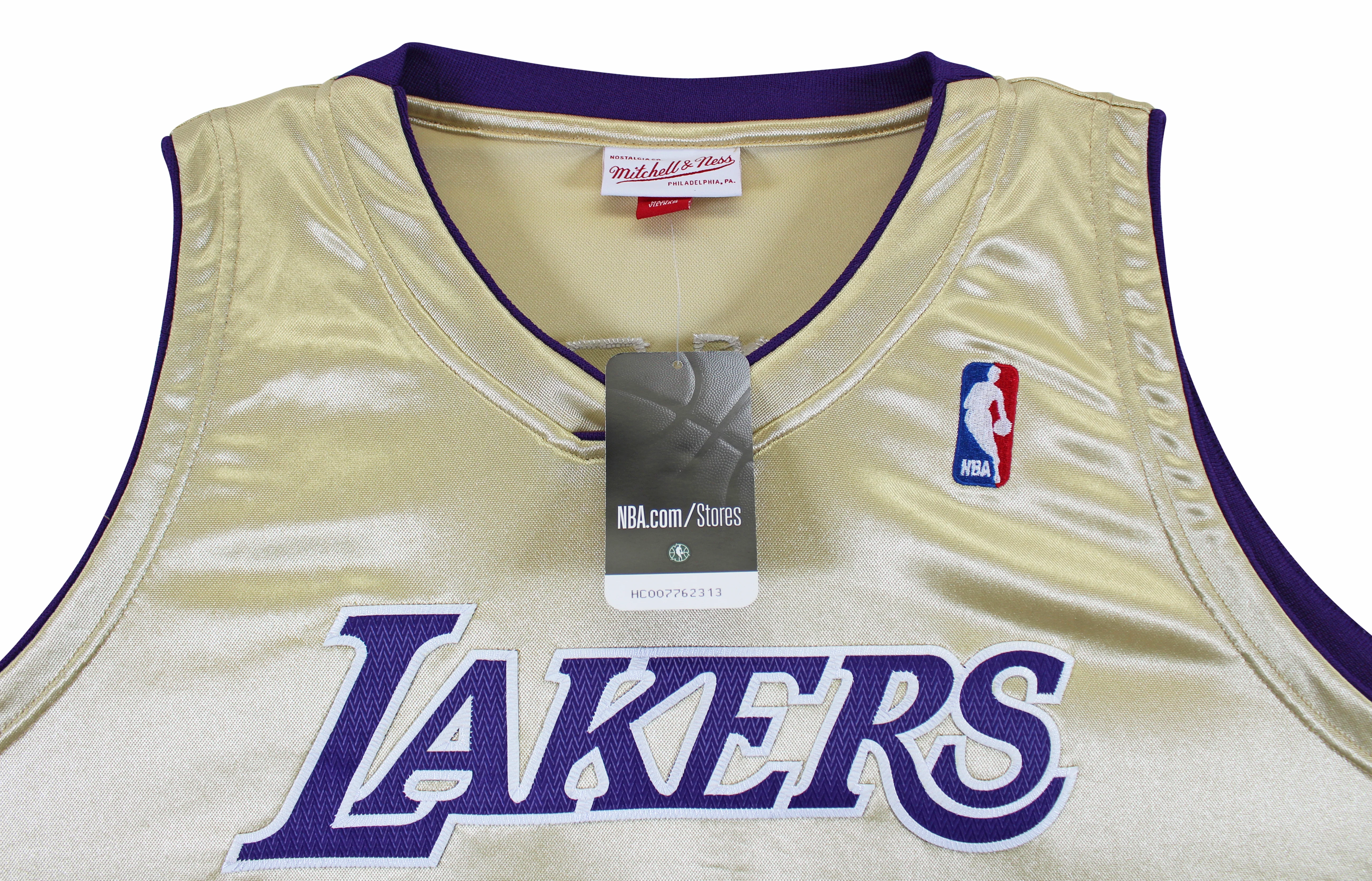 Lakers Kobe Bryant Signed M&N 1996-16 Black Mamba HOF HWC Jersey PSA/DNA #B13538 - Image 7