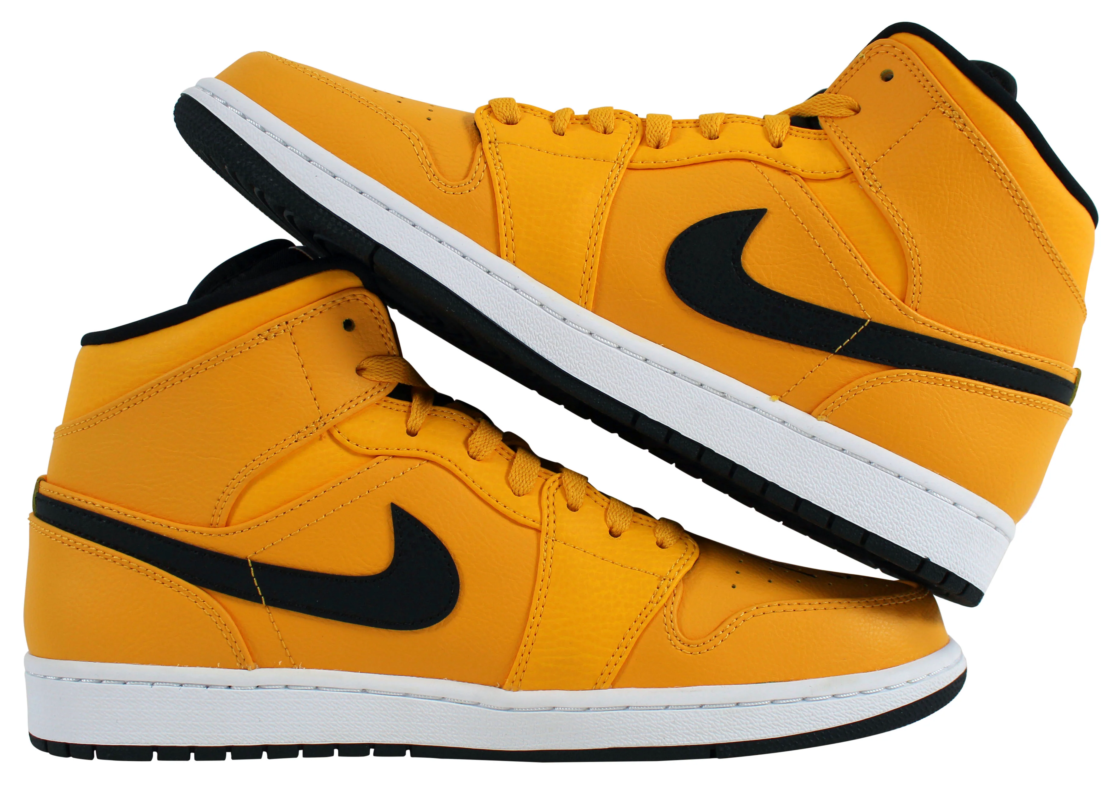 Lakers Magic Johnson Authentic Signed Air Jordan 1 Mid Shoes w/ Box BAS Witness - Image 7