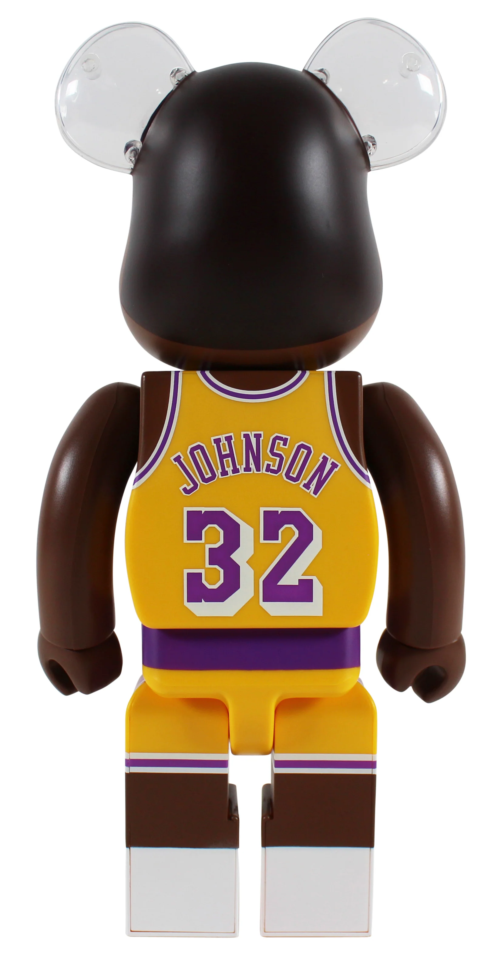 Lakers Magic Johnson Authentic Signed Bearbrick Be@rbrick Boxset 2pcs BAS Wit - Image 6
