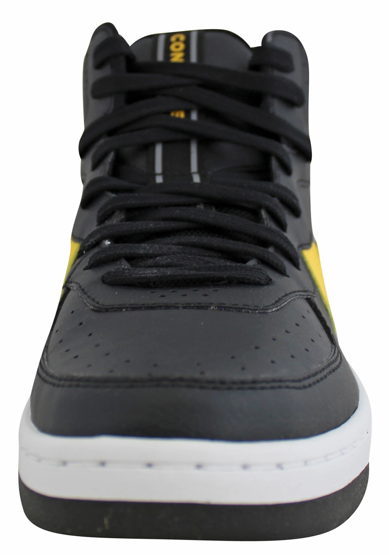 Lakers Magic Johnson Authentic Signed Left Black Converse Weapon Shoe BAS Wit - Image 5