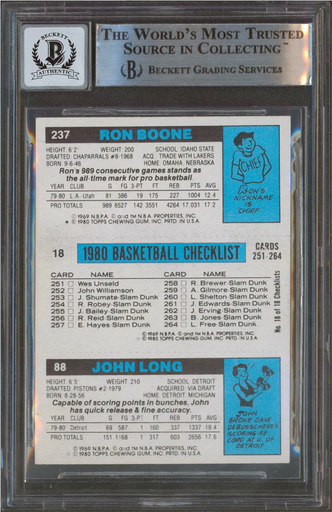 Lakers Magic Johnson Signed 1980 Topps 111 Card Auto Graded Mint 10! BAS Slabbed - Image 3