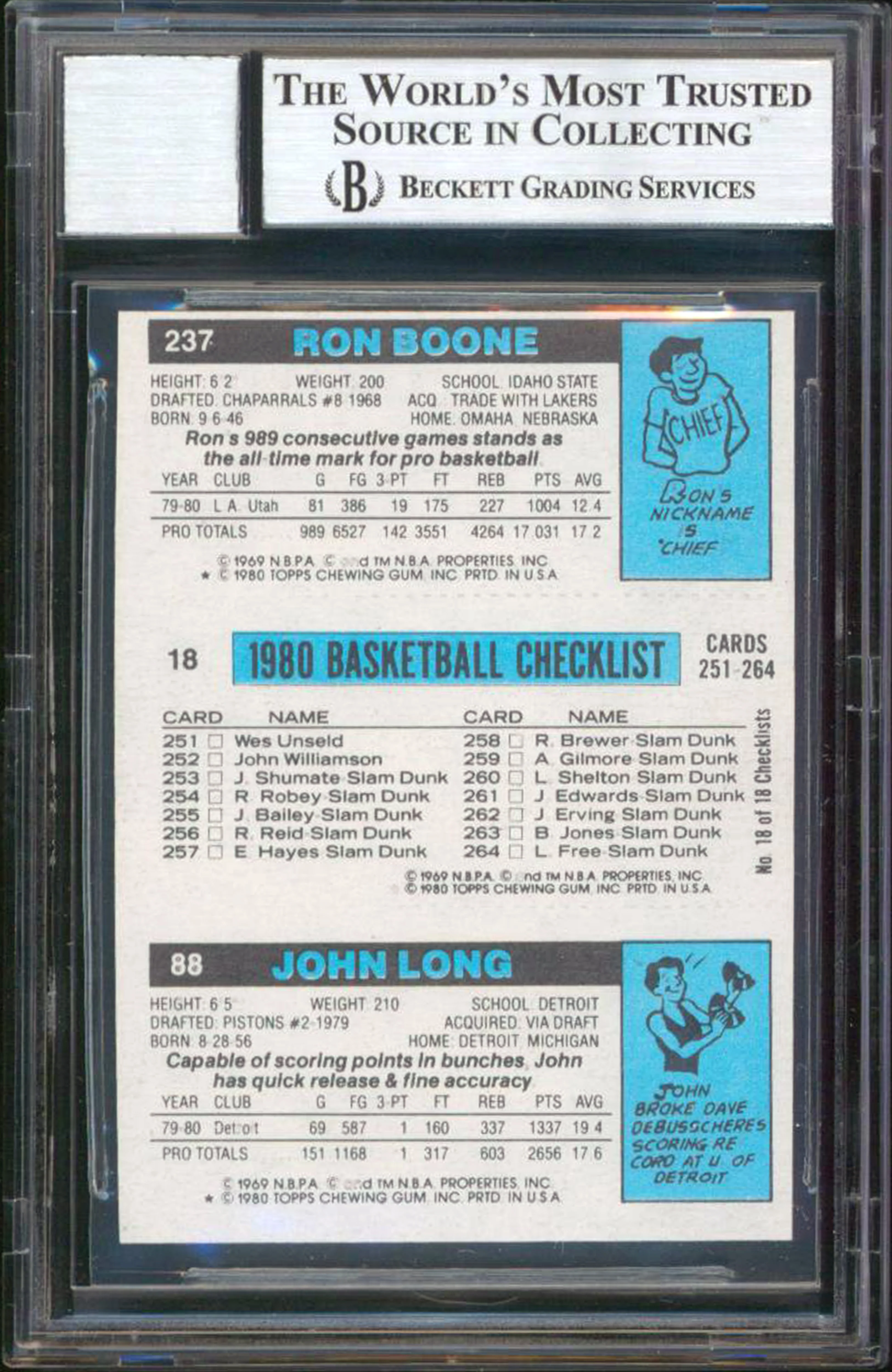 Lakers Magic Johnson Signed 1981 Topps #111 Rookie Card Auto Grade 10! BAS Slab - Image 3