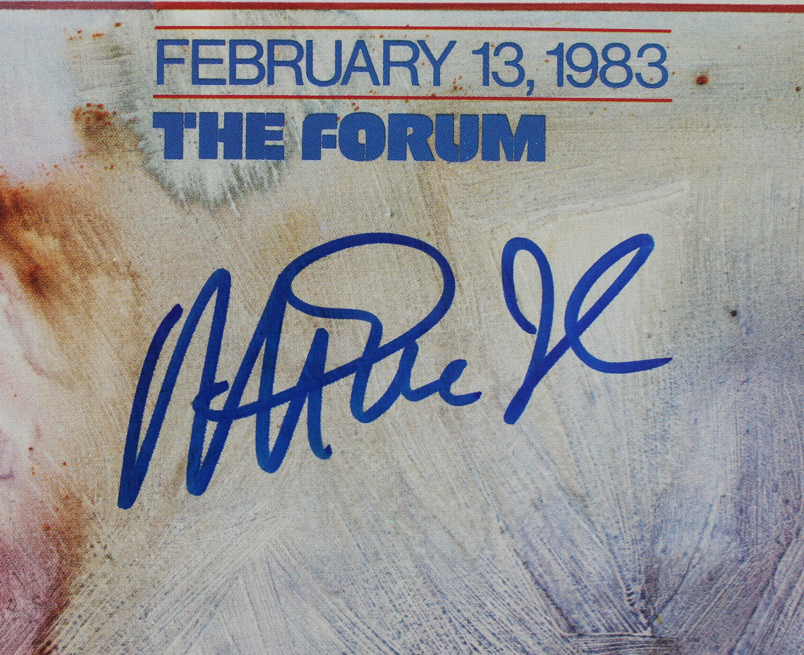 Lakers Magic Johnson Signed 1983 NBA All Star Game Program BAS Witness #WN87432 - Image 3
