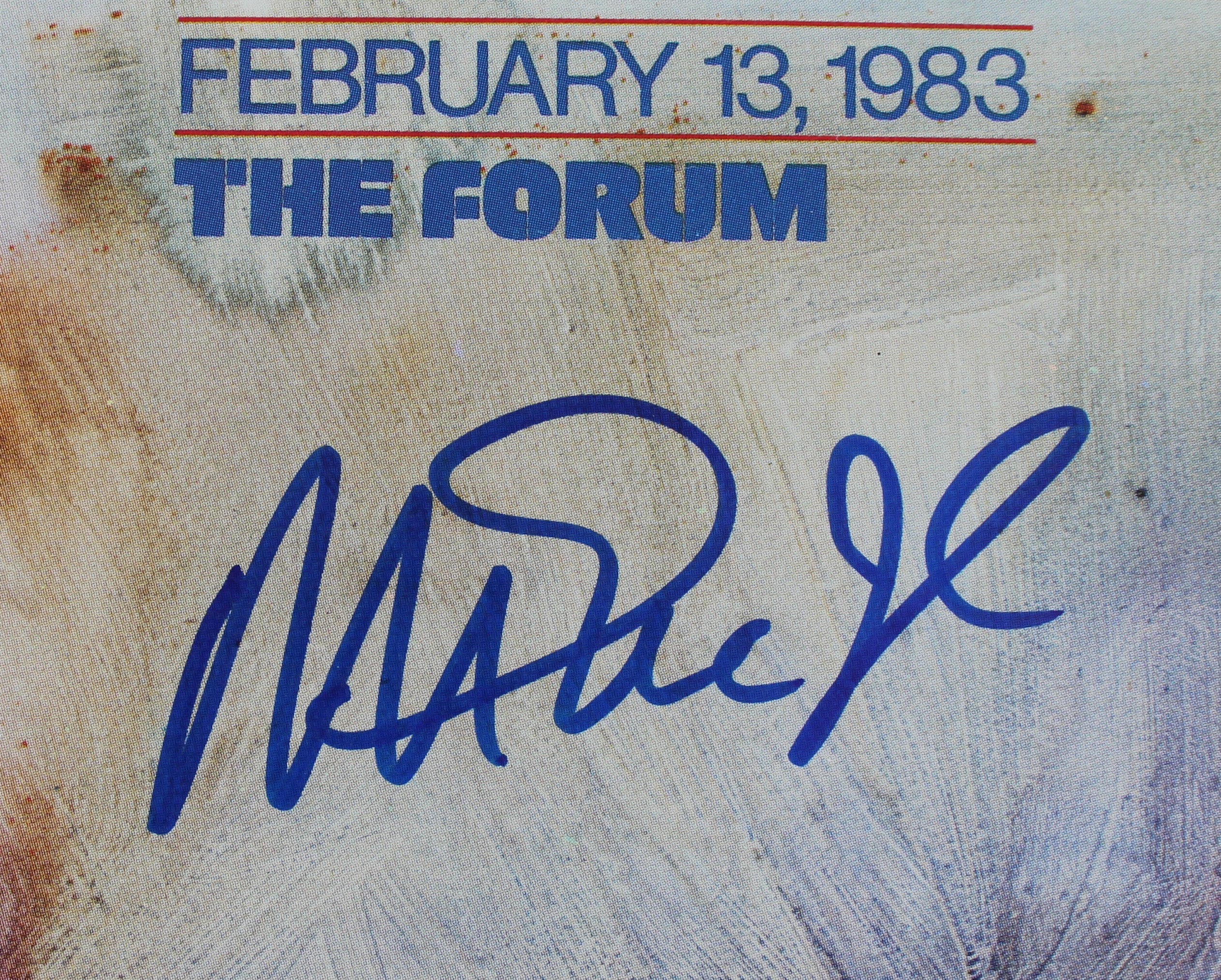 Lakers Magic Johnson Signed 1983 NBA All Star Game Program BAS Witness #WN87433 - Image 3