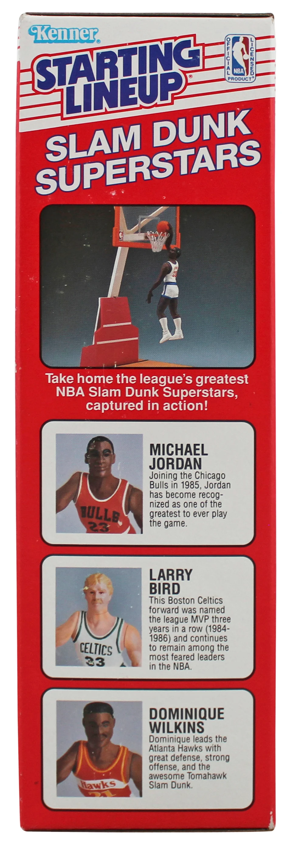 Lakers Magic Johnson Signed 1989 Starting Lineup Slam Dunk Superstars BAS Wit - Image 7