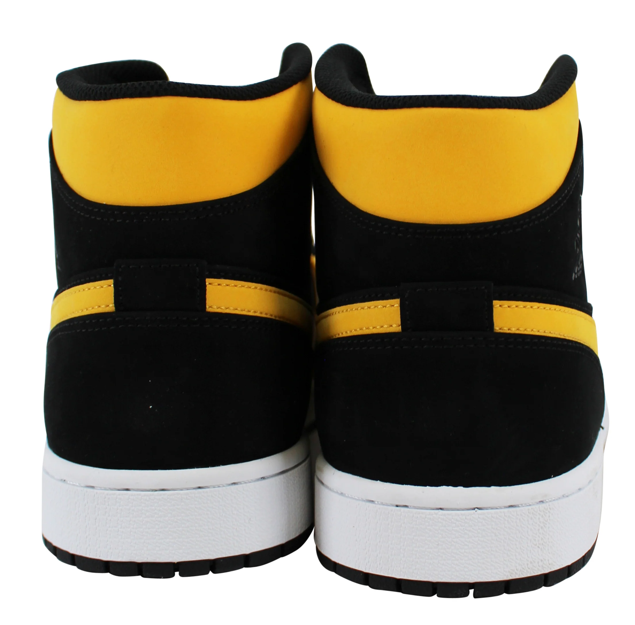 Lakers Magic Johnson Signed 2018 Nike Air Jordan 1 Mid Size 14 Shoes w/ Box BAS - Image 9