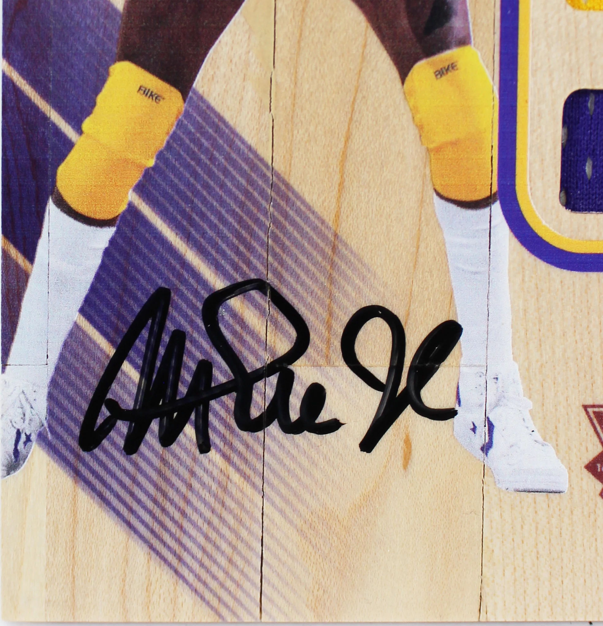 Lakers Magic Johnson Signed 5x7 Upper Deck Supreme Hard Court Card BAS #MJ17479 - Image 3