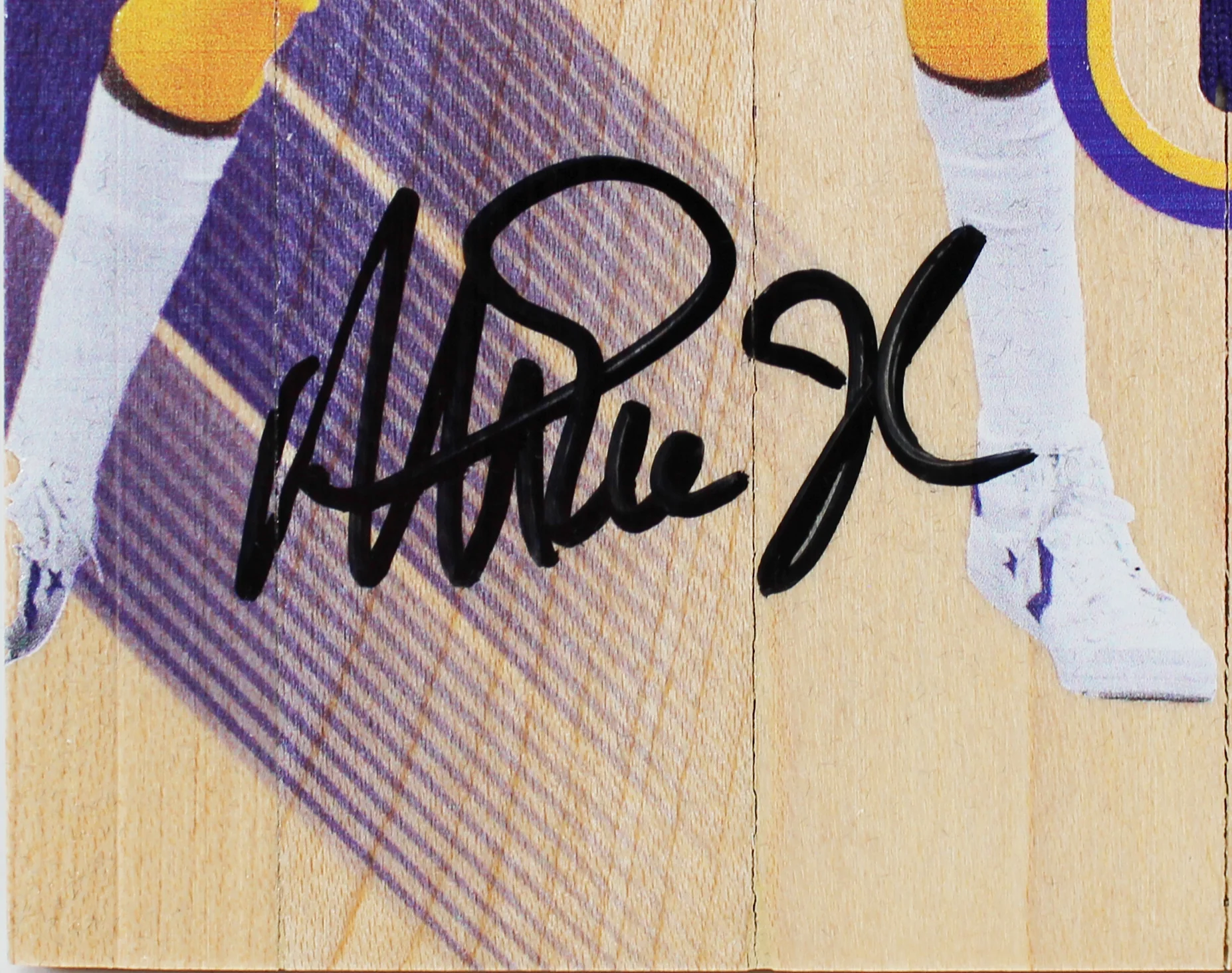 Lakers Magic Johnson Signed 5x7 Upper Deck Supreme Hard Court Card BAS #MJ17480 - Image 3