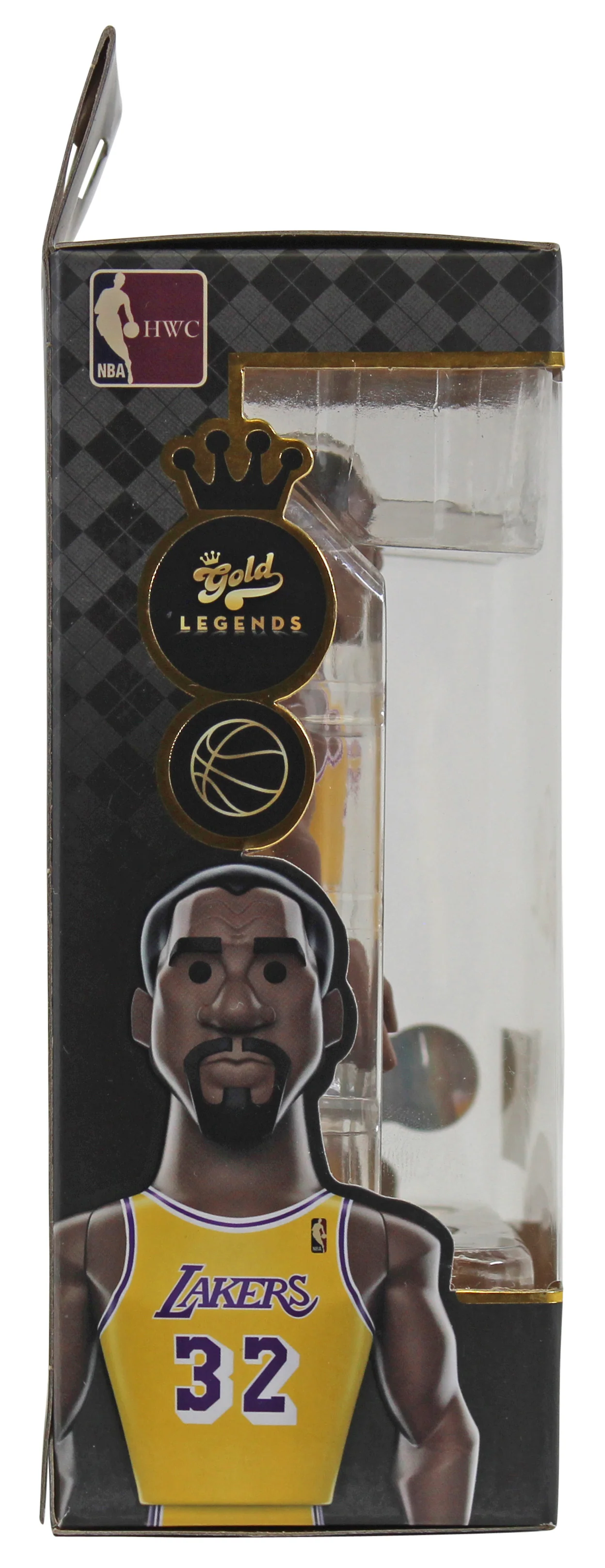 Lakers Magic Johnson Signed Gold Legends Funko Pop Vinyl Figure BAS Witnessed - Image 6