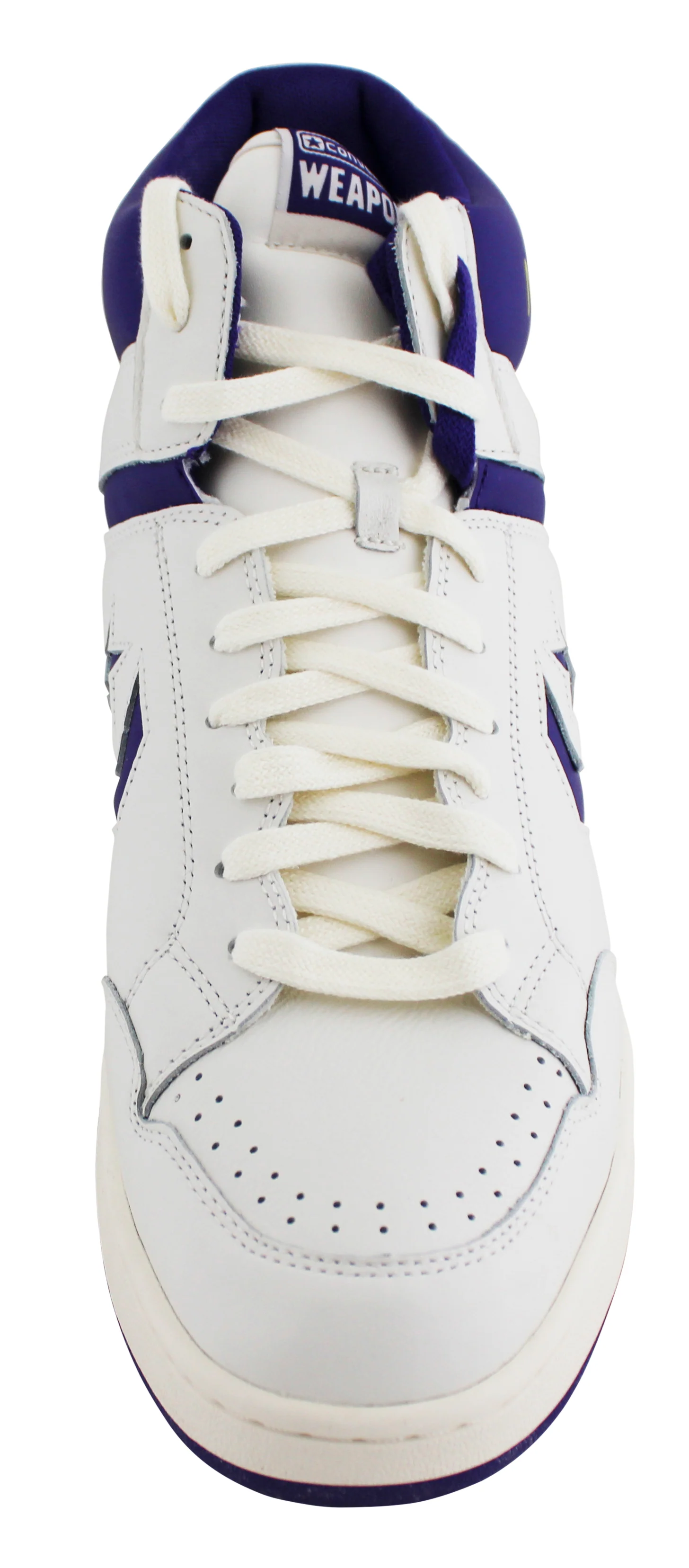 Lakers Magic Johnson Signed Left P&W Converse Weapon Shoe W/ Case BAS Witness 3 - Image 6