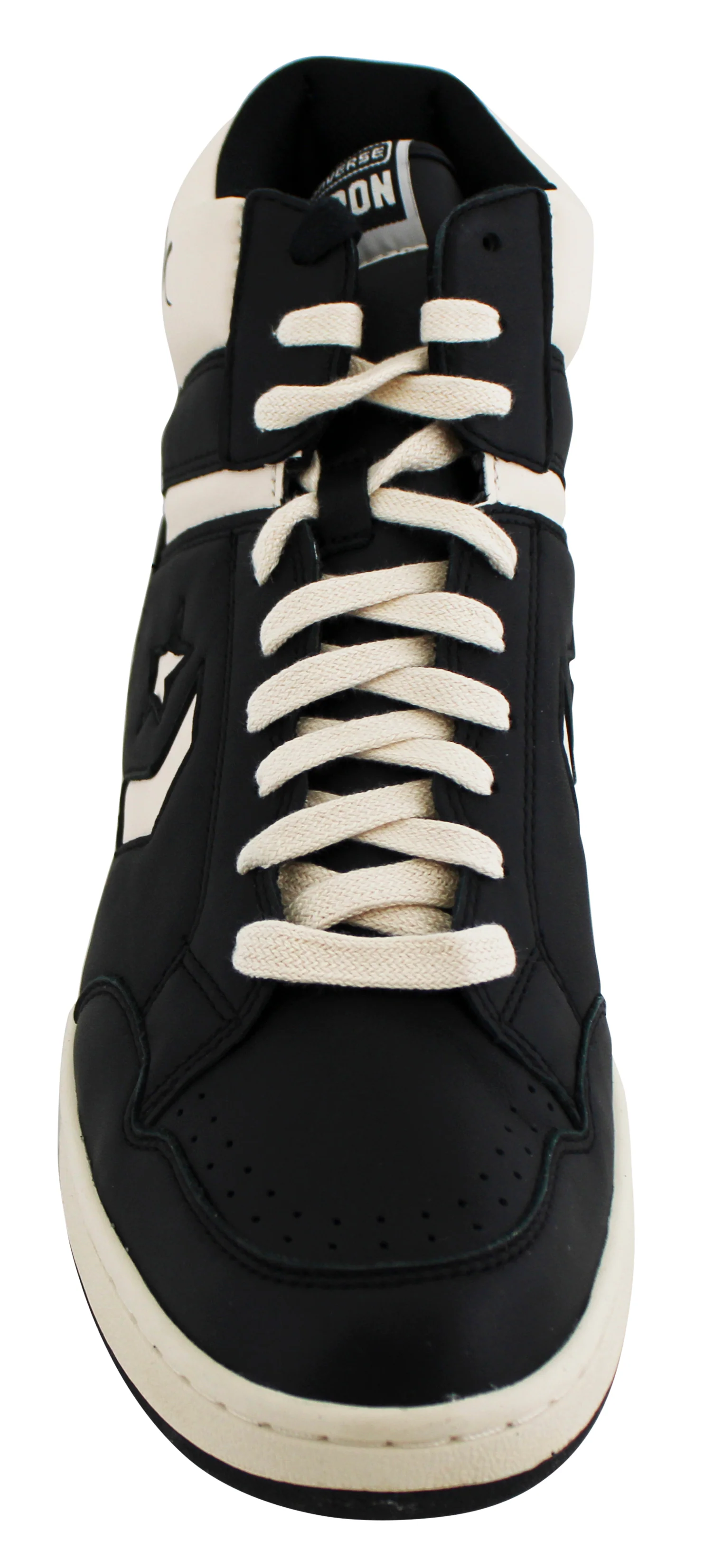 Lakers Magic Johnson Signed Right Black & White Converse Weapon Shoe BAS Wit 3 - Image 5