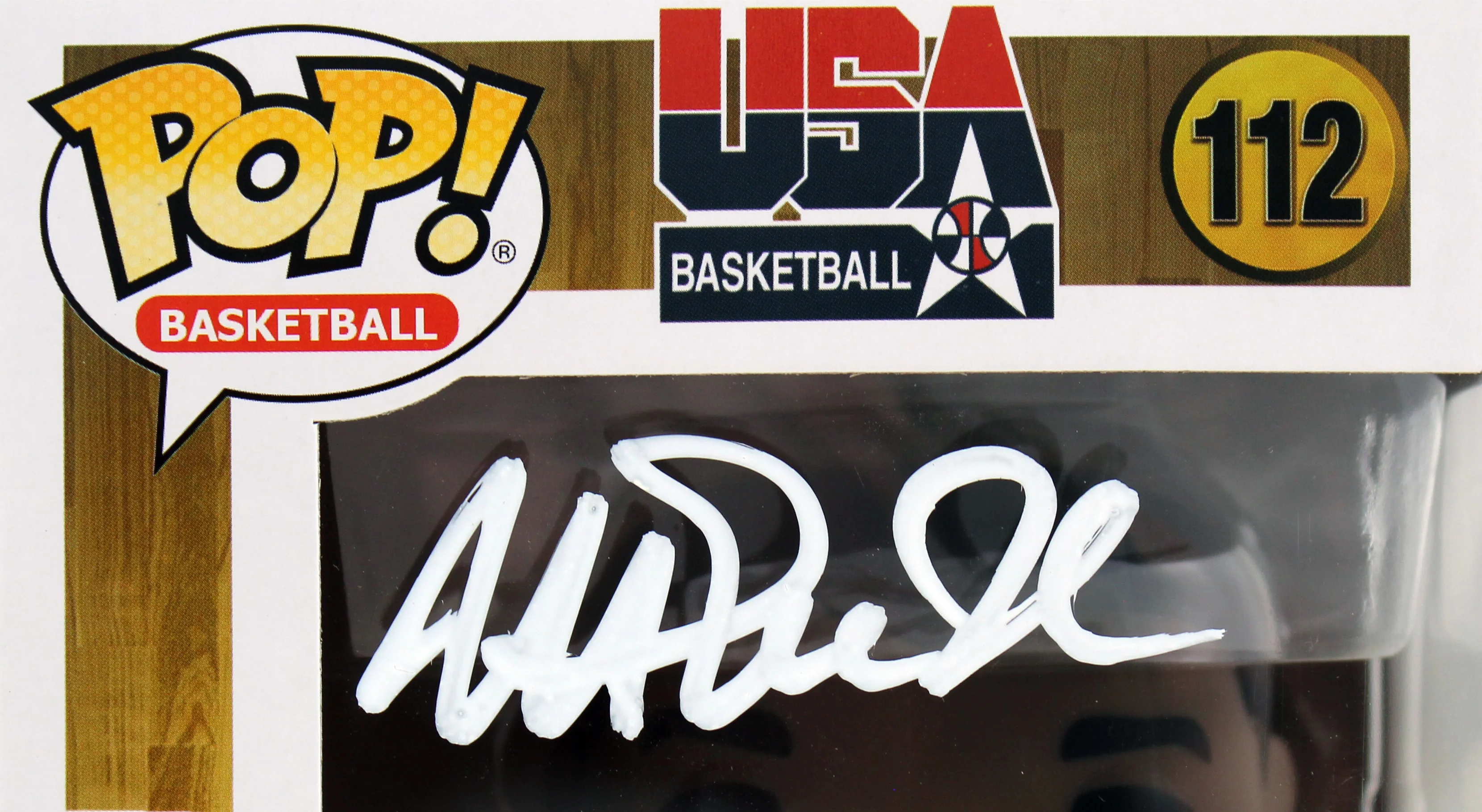 Lakers Magic Johnson Signed USA Basketball #112 Funko Pop Vinyl Figure BAS Wit - Image 4
