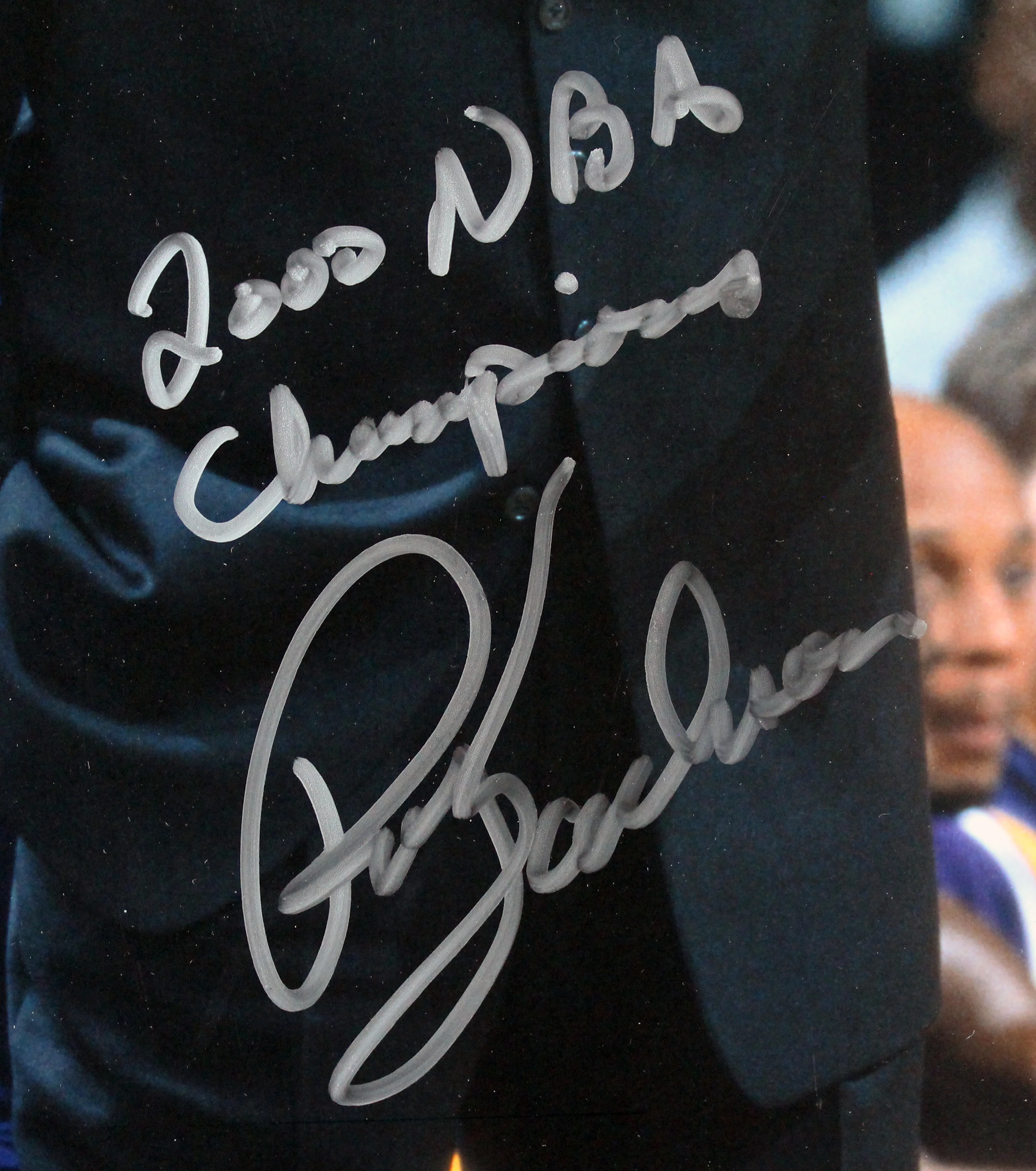 Lakers Phil Jackson "2000 NBA Champions" Signed Matted 20x30 Photo BAS #BB83002 - Image 3