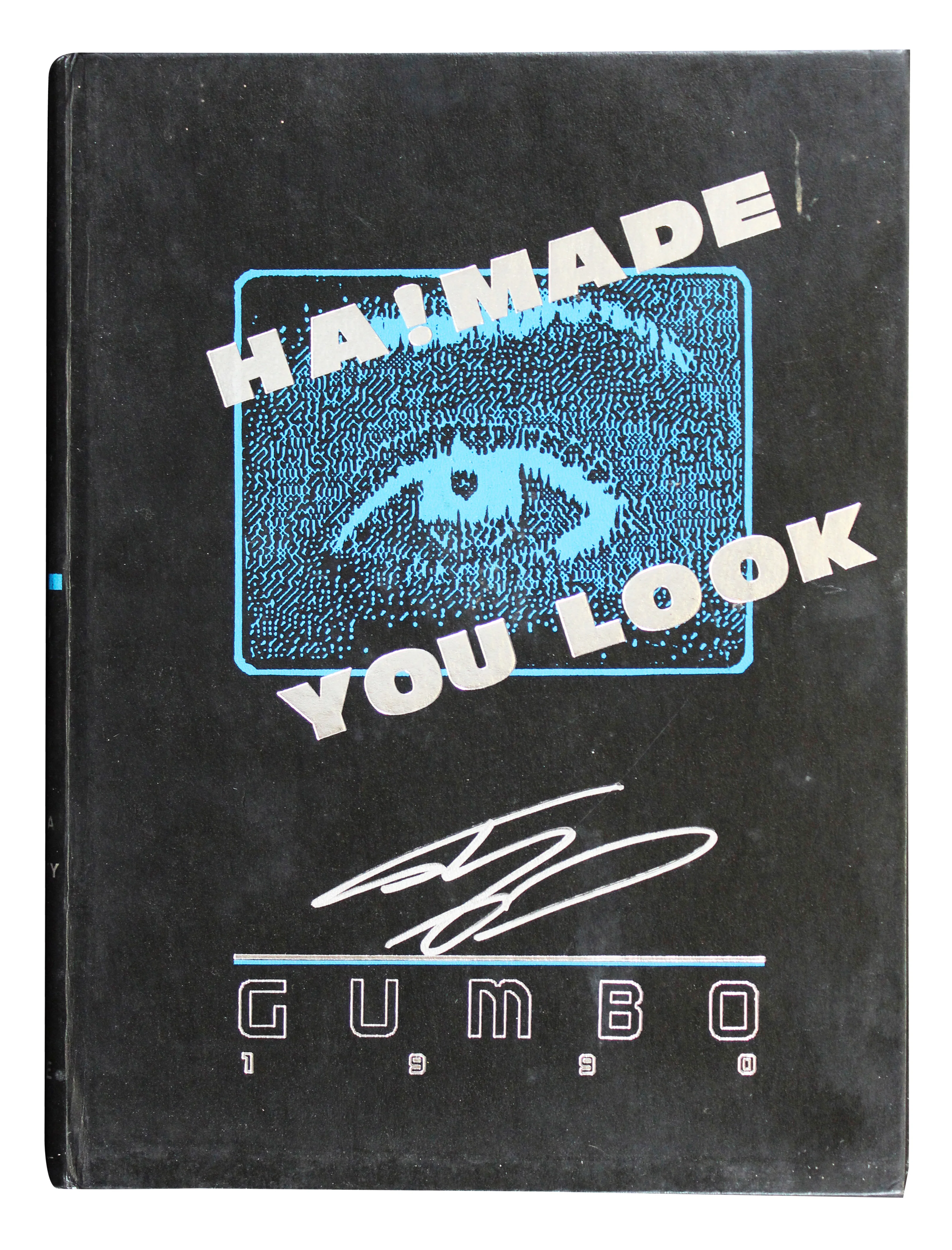 Lakers Shaquille O'Neal Authentic Signed 1990 LSU Yearbook BAS Witness #3W388794 - Image 2