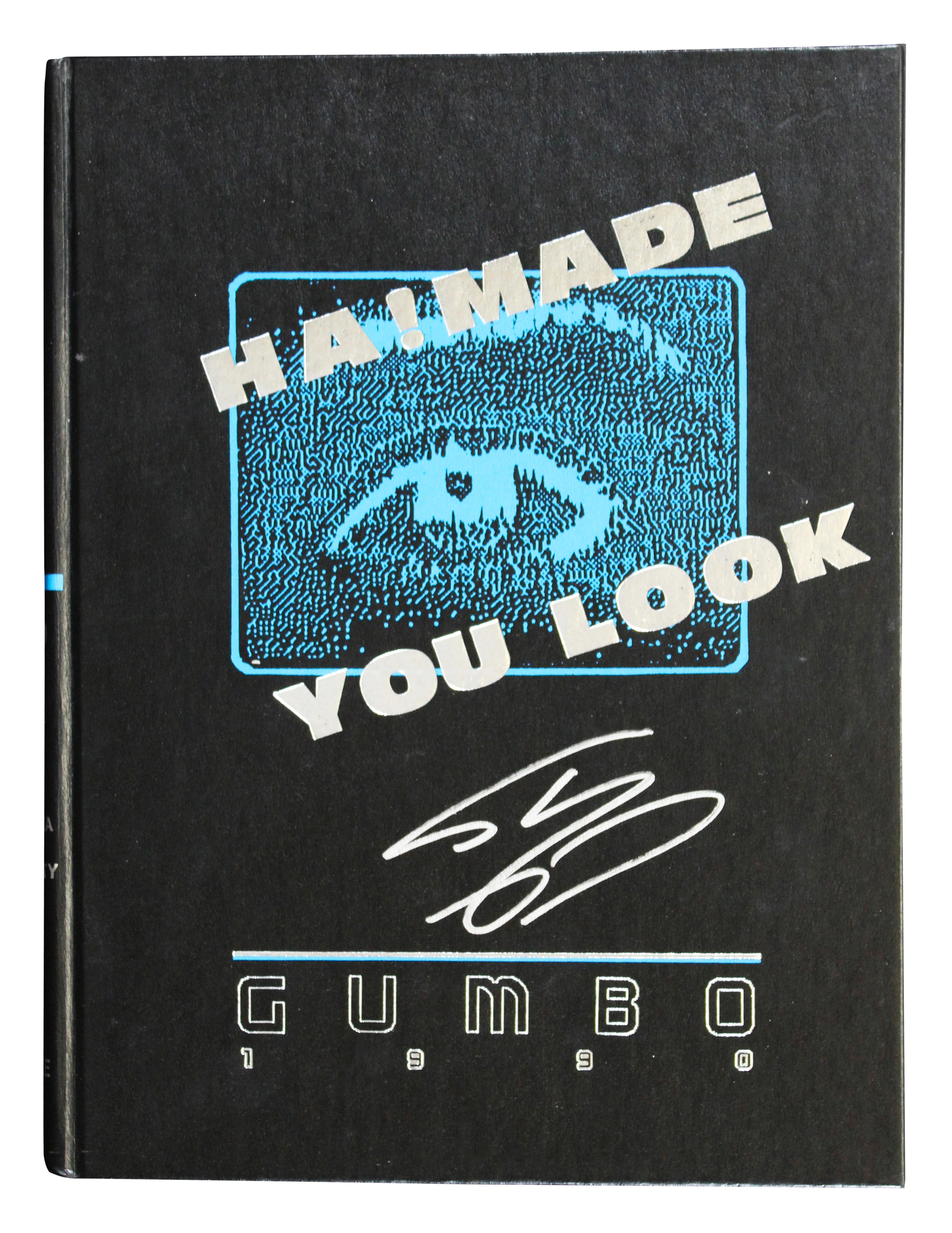 Lakers Shaquille O'Neal Authentic Signed 1990 LSU Yearbook BAS Witness #3W388795 - Image 2