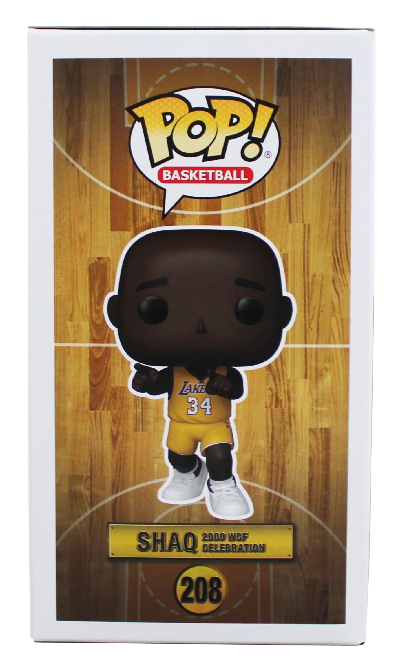 Lakers Shaquille O'Neal Signed #208 Funko Pop Vinyl Figure BAS Witness #4W525406 - Image 6