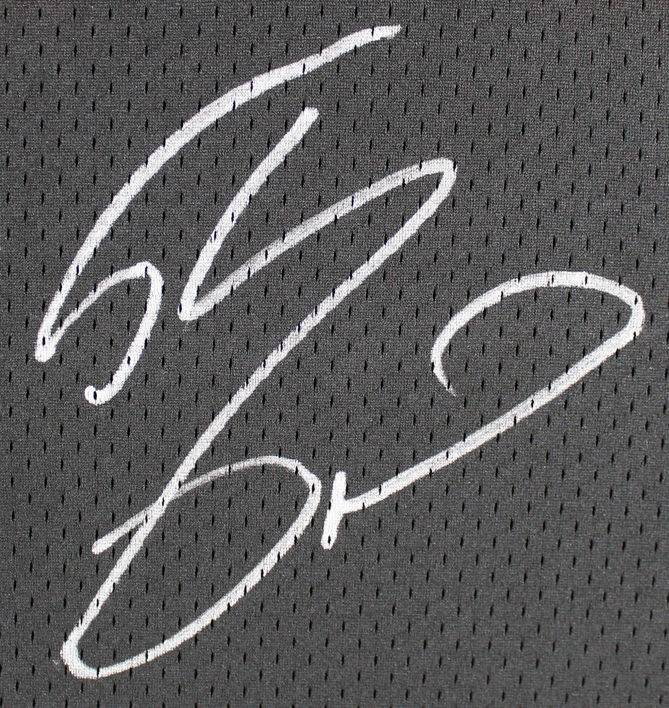 Lakers Shaquille O'Neal Signed Black Mitchell & Ness 1996-97 HWC Jersey BAS Wit - Image 3