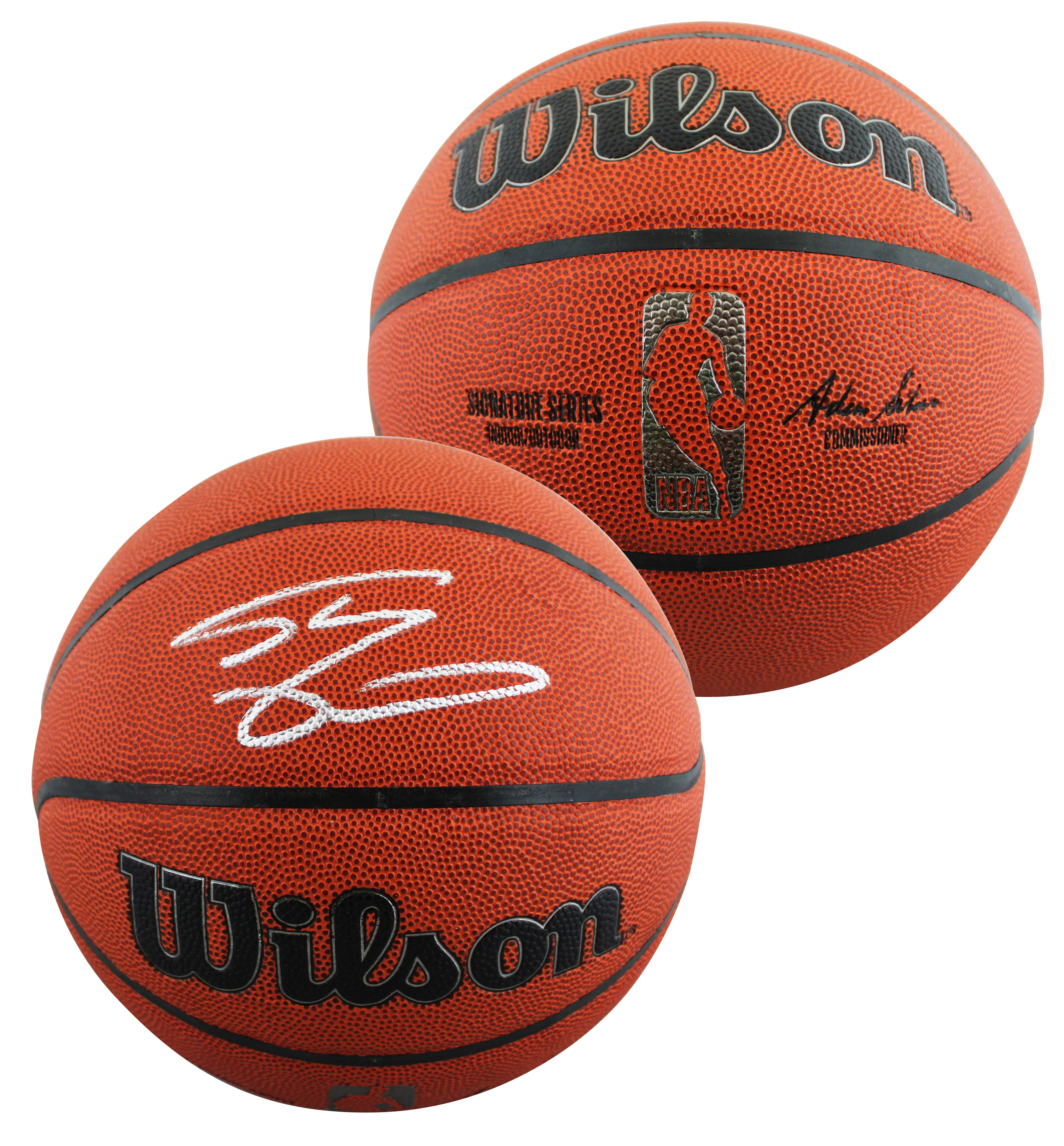 Lakers Shaquille O'Neal Signed Wilson Signature Series Basketball W/ Case BAS W - Image 3