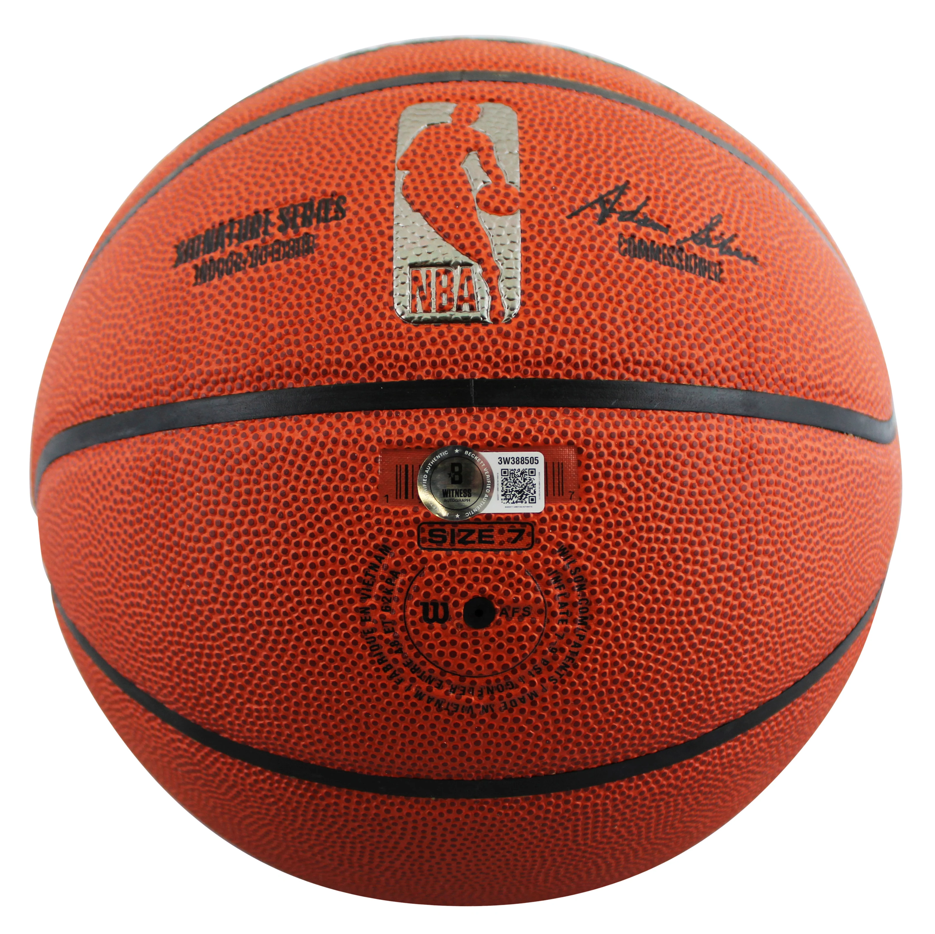 Lakers Shaquille O'Neal Signed Wilson Signature Series Basketball W/ Case BAS W - Image 6