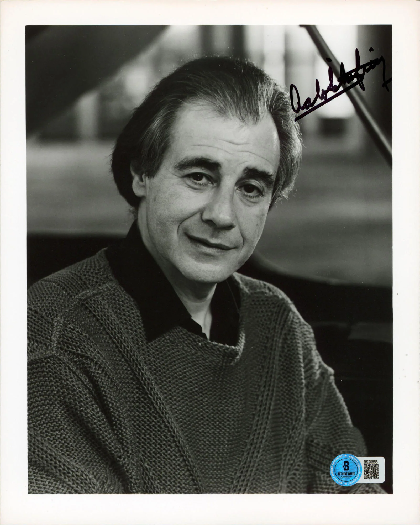 Lalo Schifrin Mission: Impossible Authentic Signed 8x10 Photo BAS #BS20856 - Image 2
