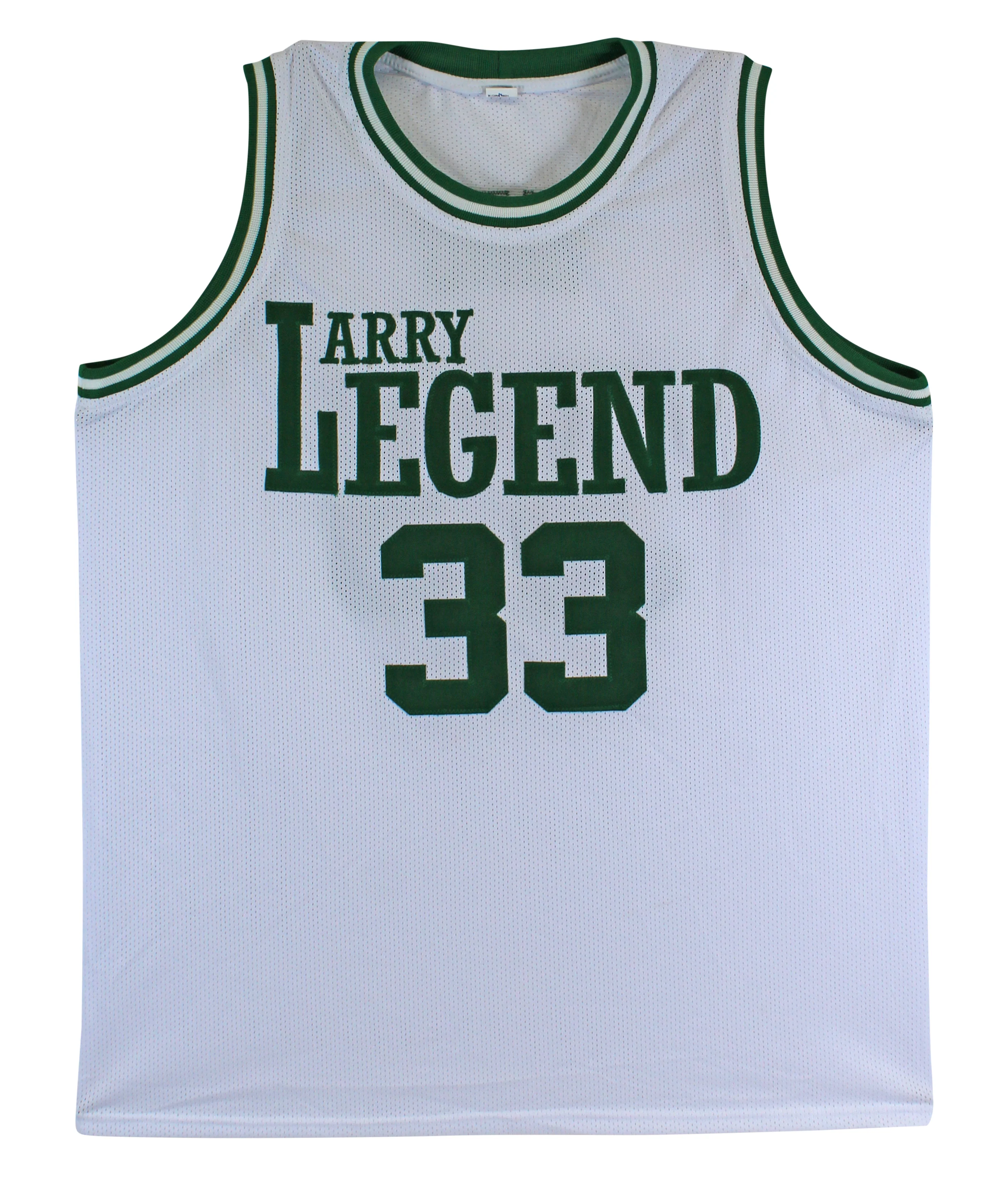 Larry Bird Authentic Signed White Pro Style Jersey Autographed BAS - Image 4