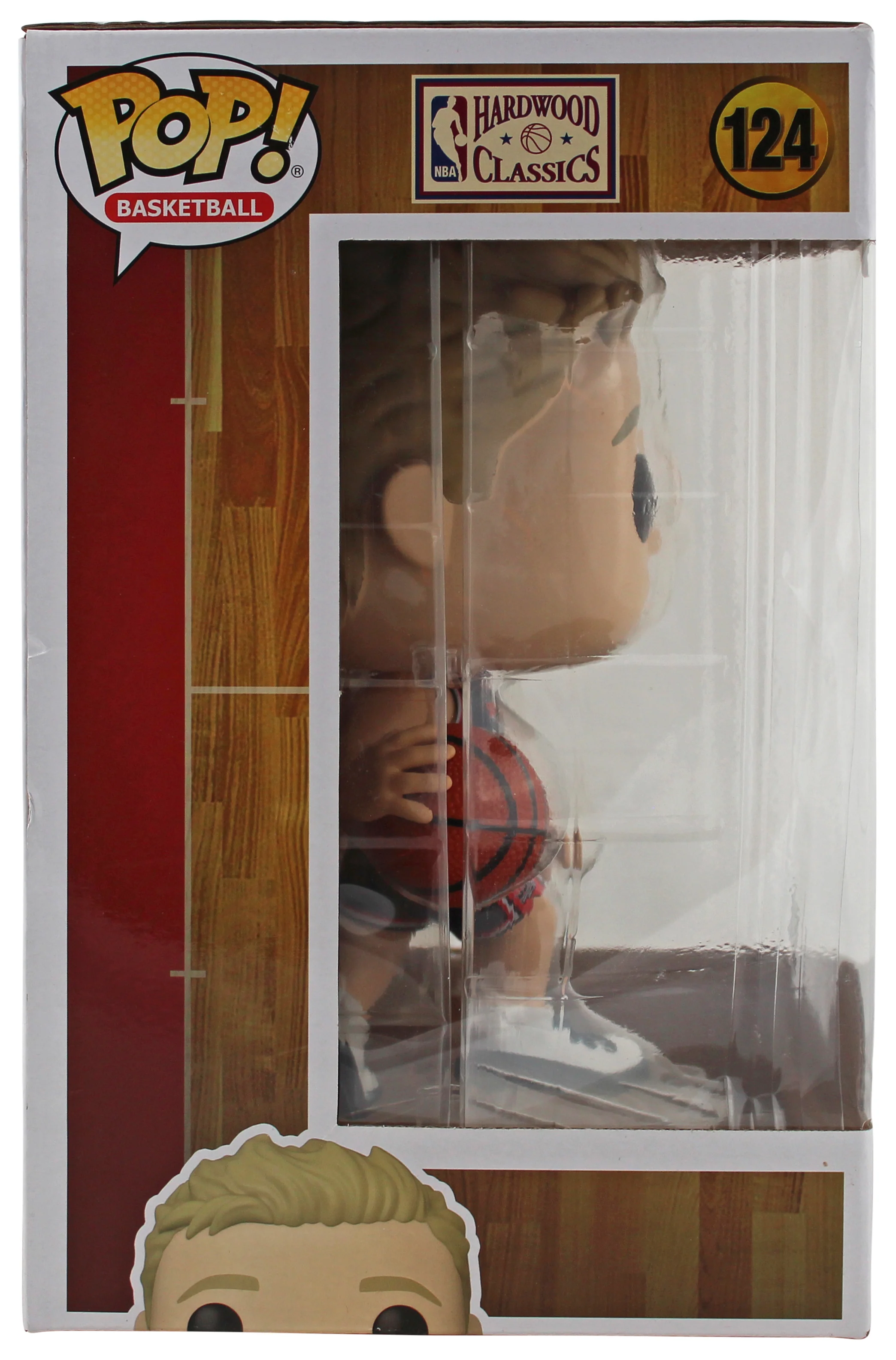 Larry Bird Signed 10 Inch USA Basketball #124 Funko Pop Vinyl Figure BAS Witness - Image 6