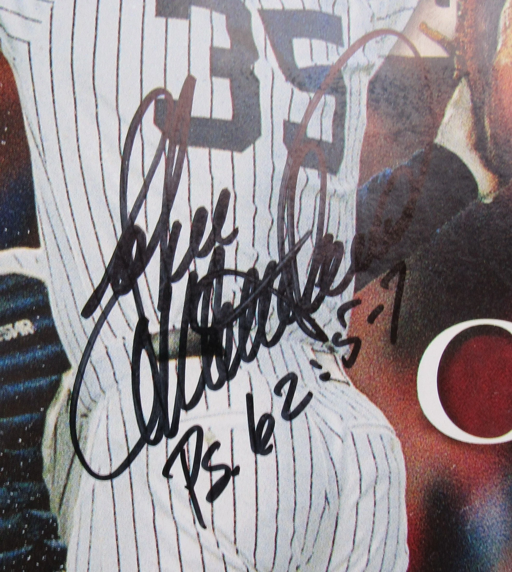 Joe Girardi John Wetteland Signed Auto Sports Illustrated Magazine JSA CF42636 - Image 2