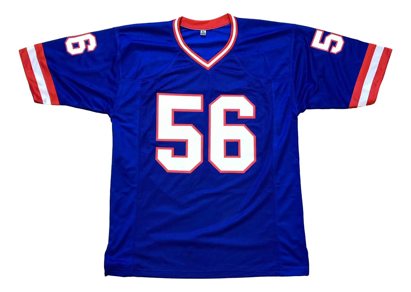Lawrence Taylor New York Signed Blue Football Jersey JSA QR Hologram - Image 3
