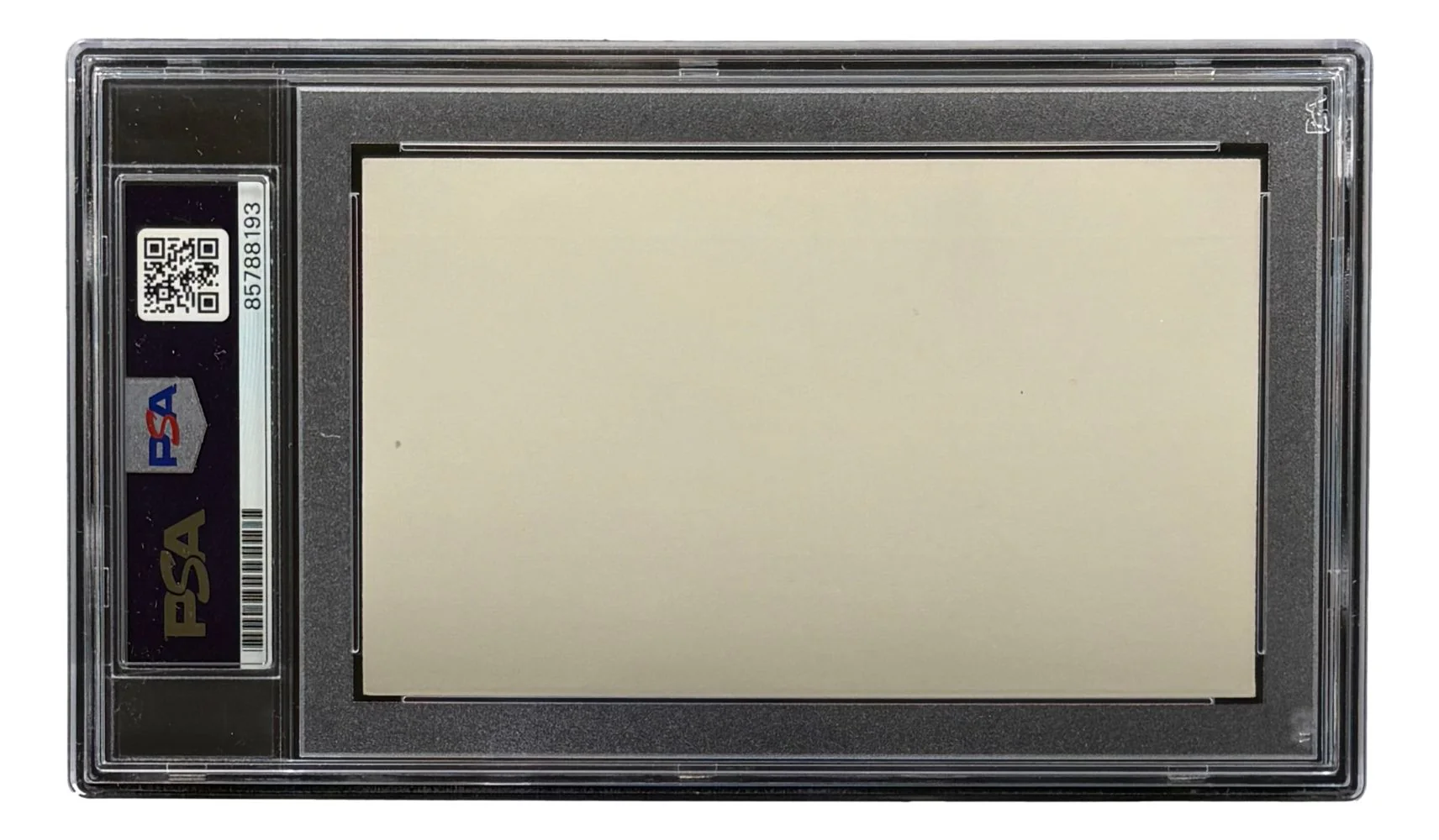 Lefty Grove Philadelphia Athletics Signed In Black Index Card PSA/DNA - Image 2