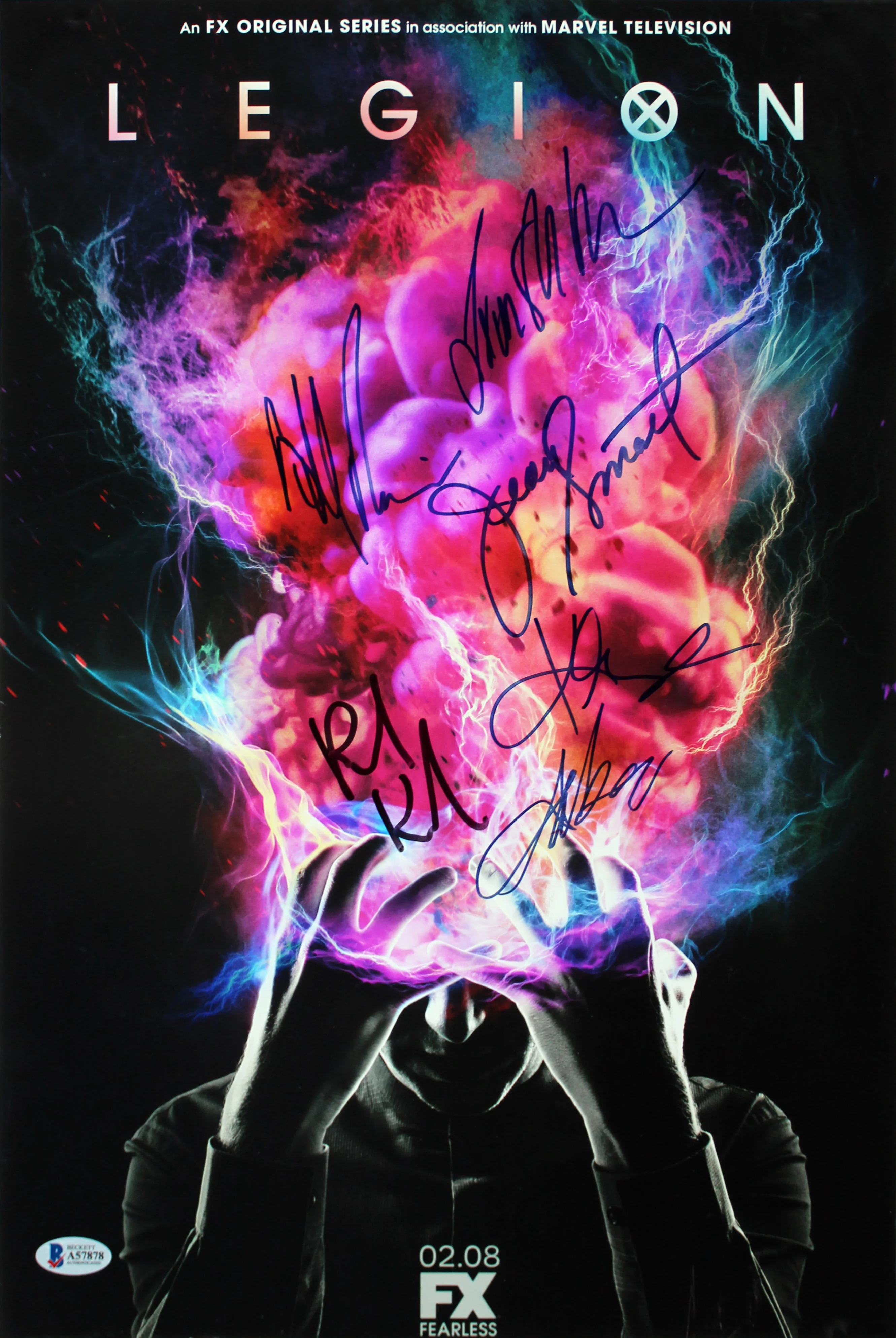 Legion (6) Smart, Keller, Thunder, Irwin +2 Signed 12x18 Photo BAS #A57878 - Image 2