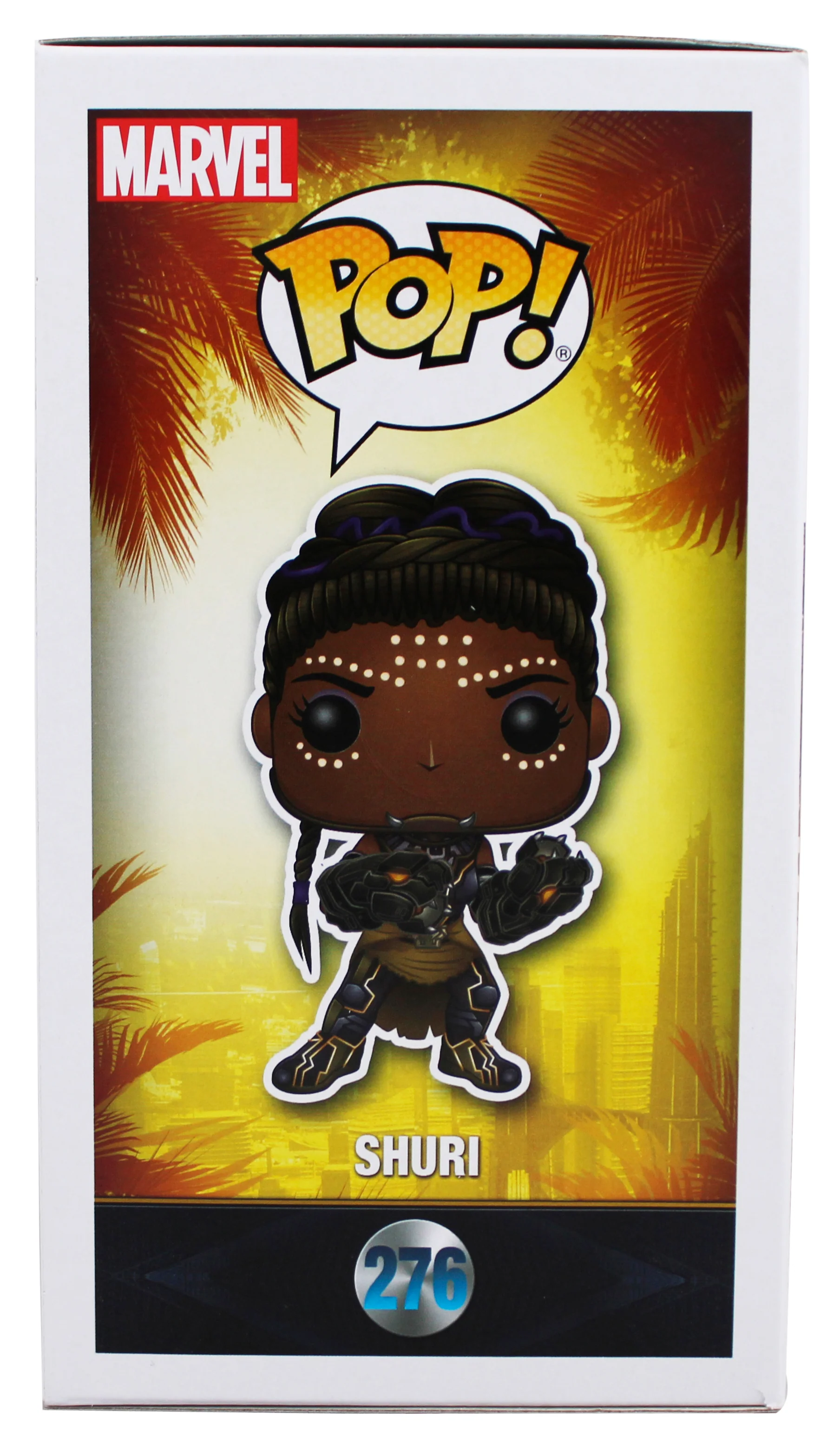 Letitia Wright Black Panther Signed Shuri #276 Funko Pop Vinyl Figure BAS - Image 6