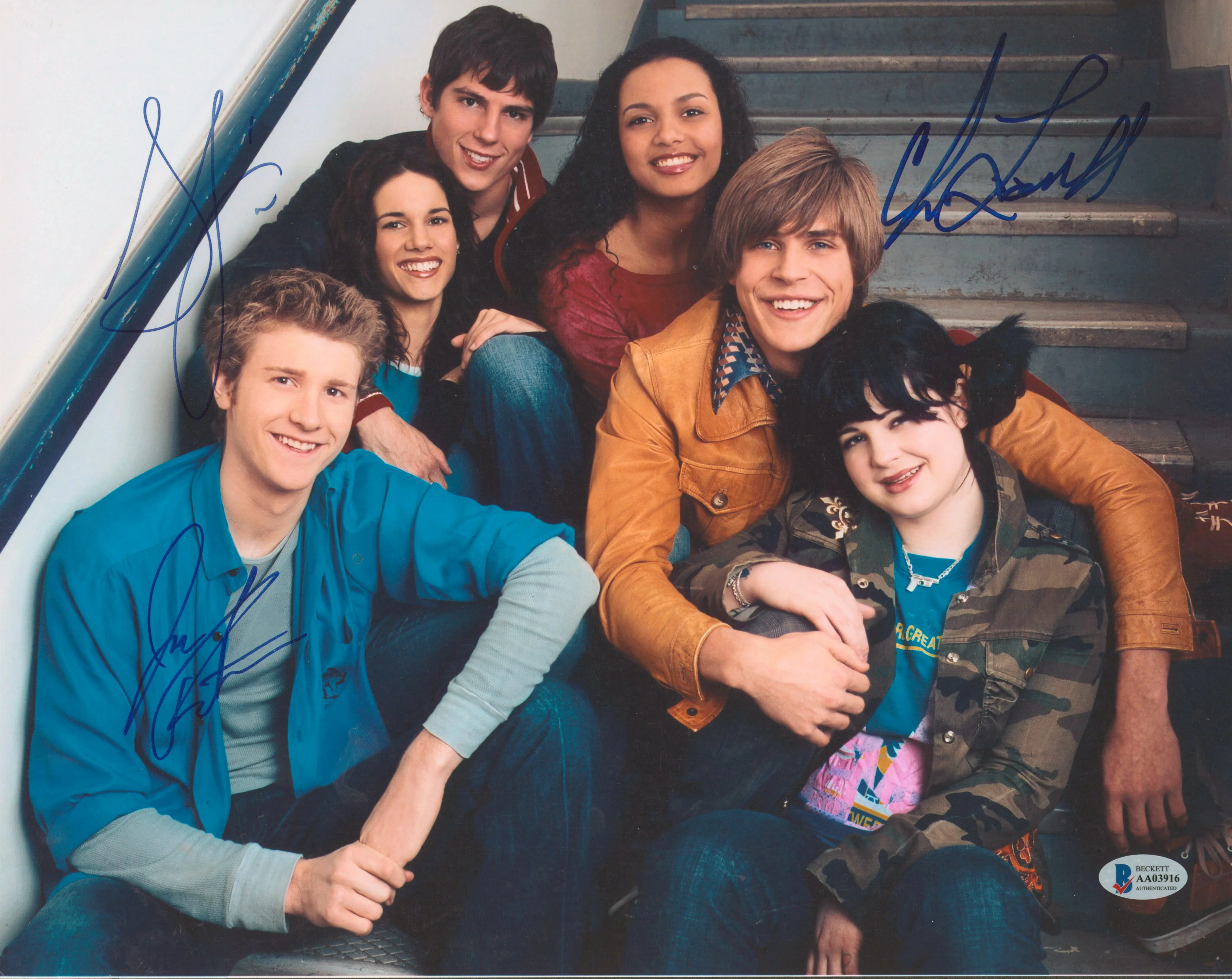 Life As We Know It (3) Lowell, Foster & Faris Signed 11x14 Photo BAS #AA03916 - Image 2